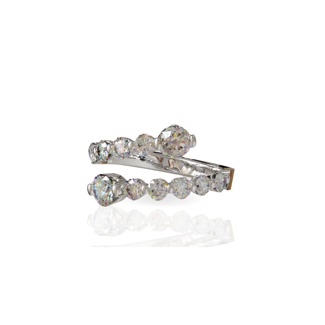 Custom Order | Bypass Diamond Ring