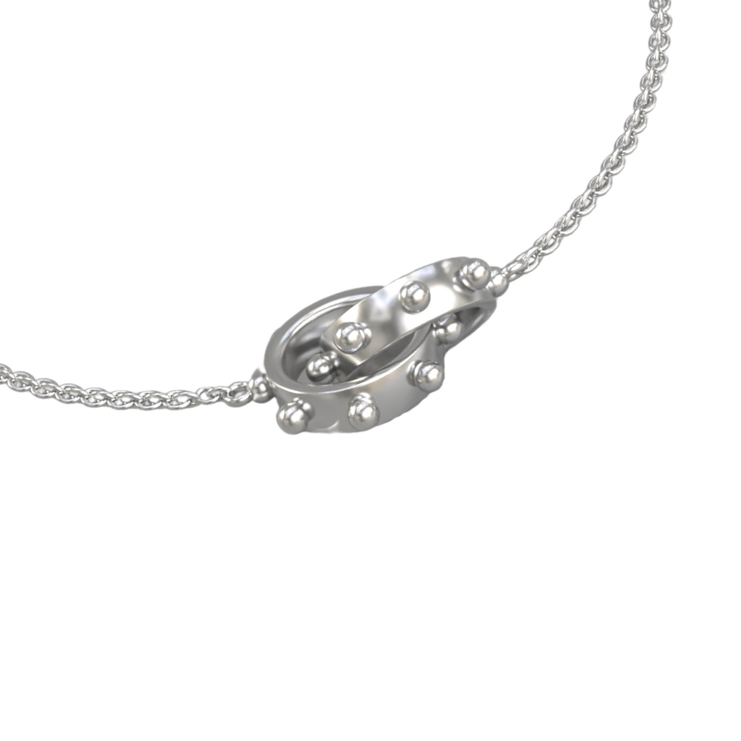 Orbit Interlocking Bracelet | Sterling Silver