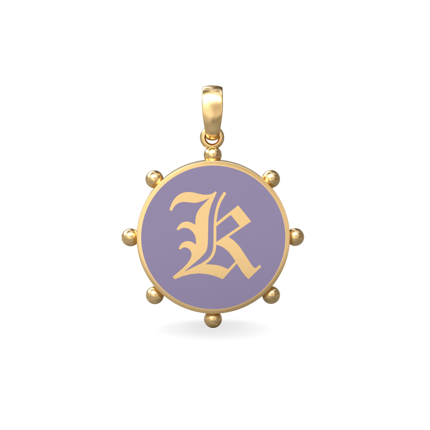 Large Orbit Pendant | 18K Gold