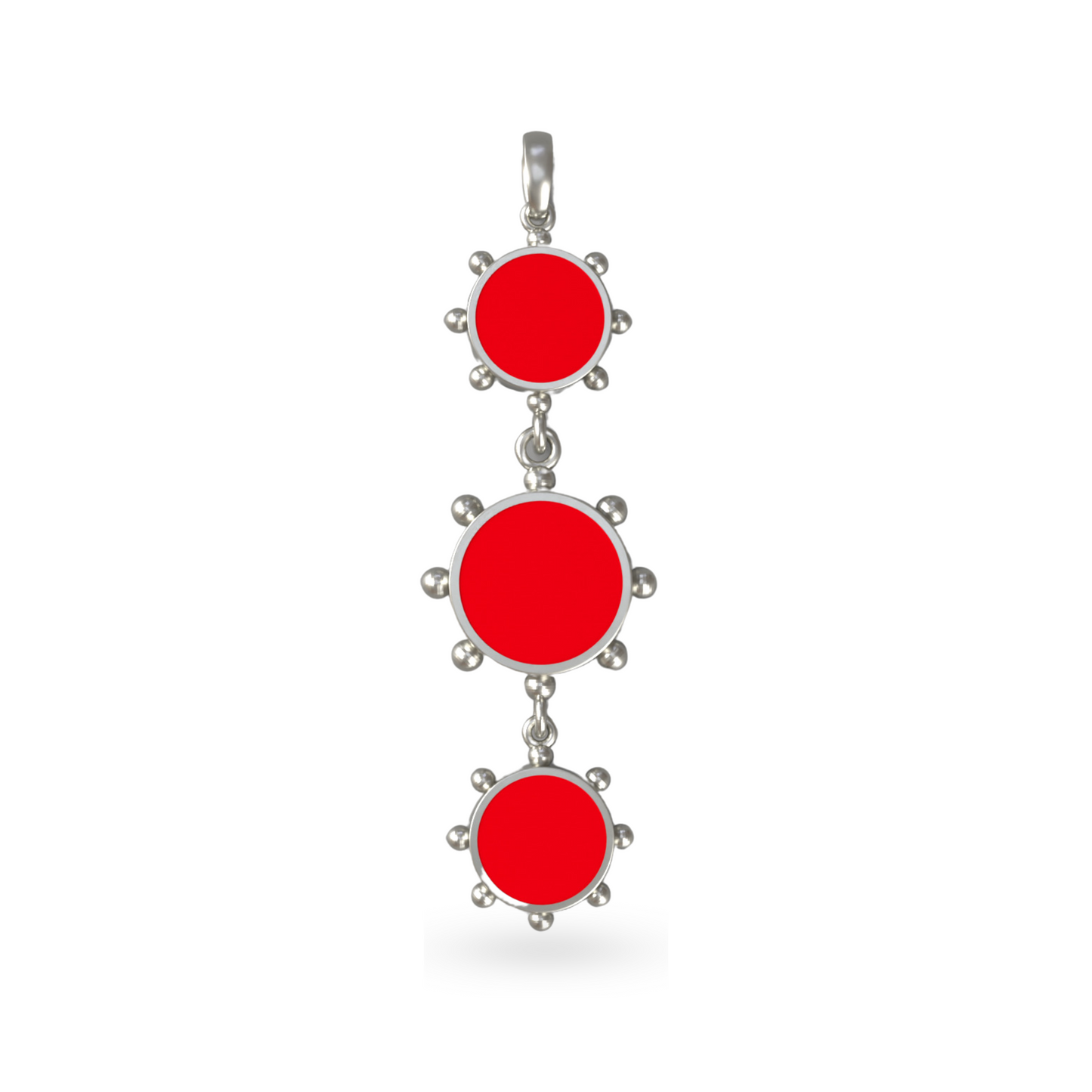 Orbit Reversible Totem Pendant | Sterling Silver