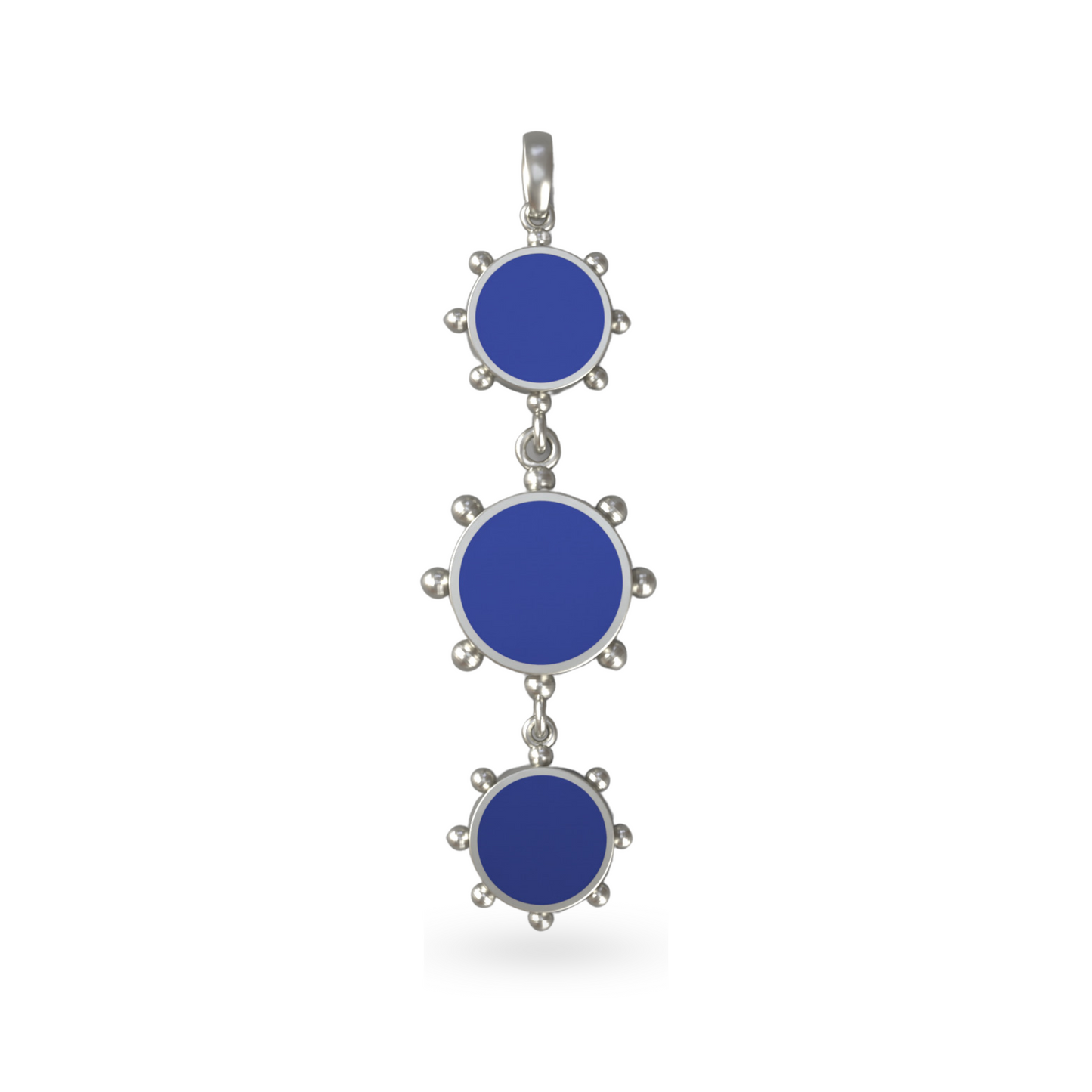 Orbit Reversible Totem Pendant | Sterling Silver
