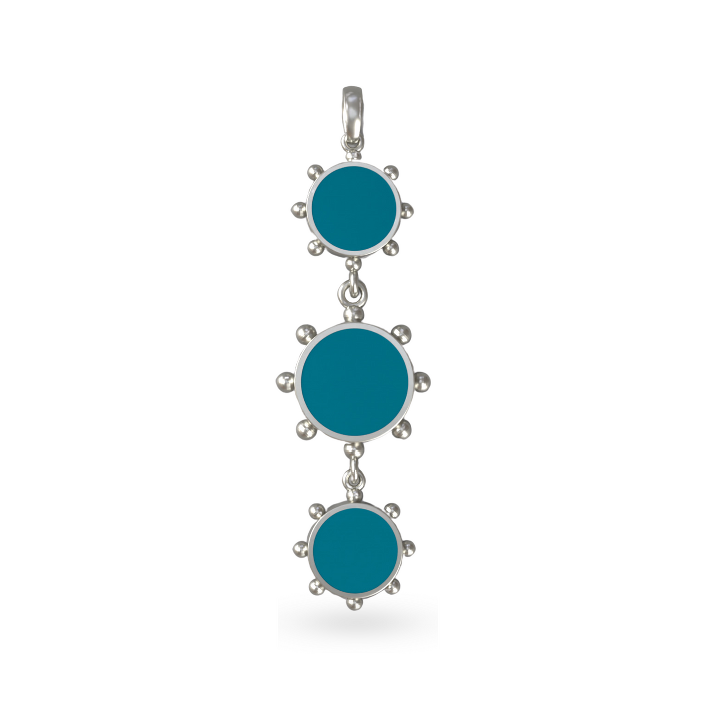 Orbit Reversible Totem Pendant | Sterling Silver
