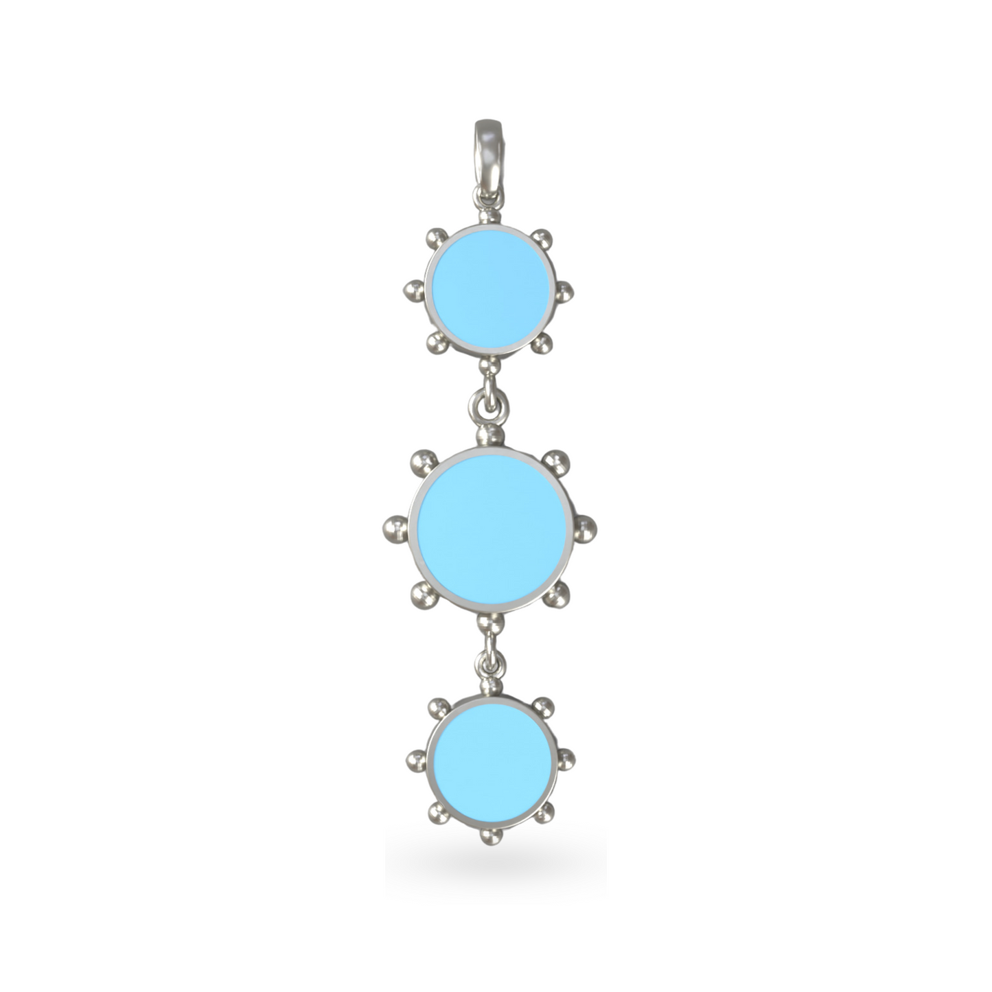 Orbit Reversible Totem Pendant | Sterling Silver