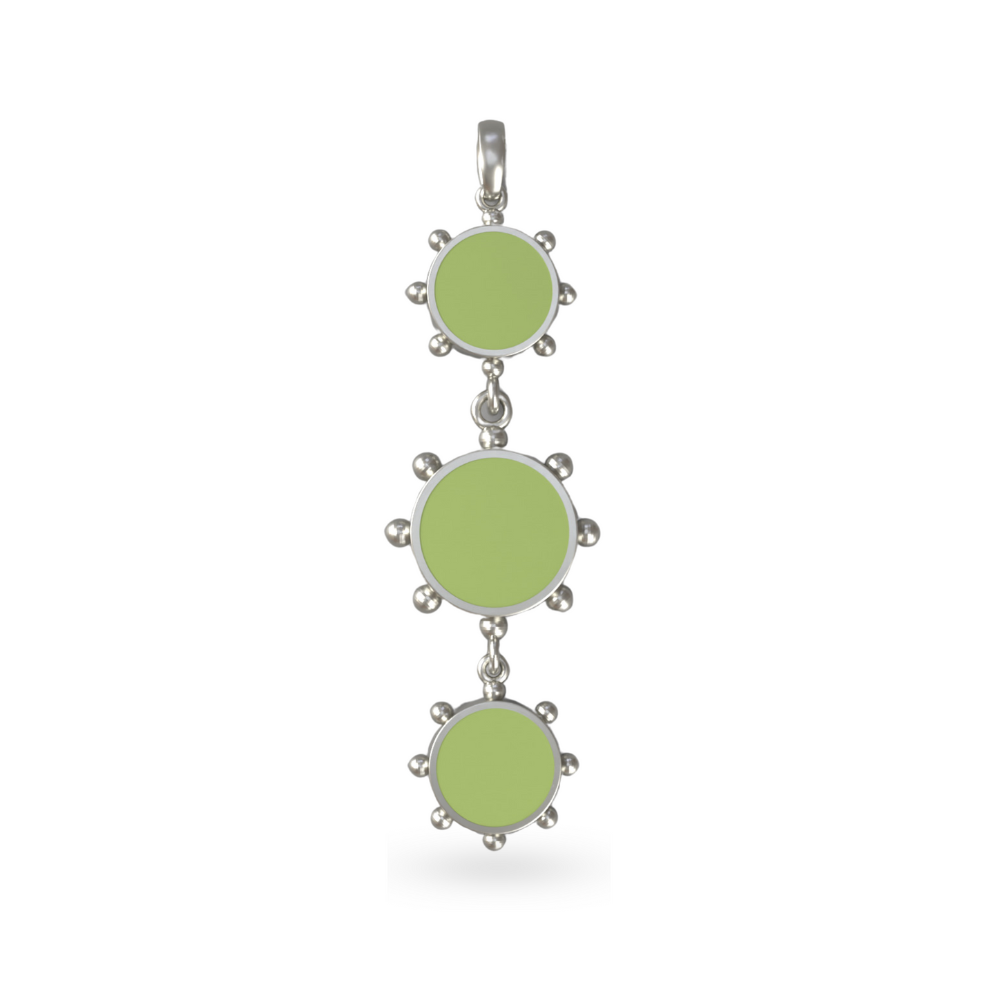 Orbit Reversible Totem Pendant | Sterling Silver