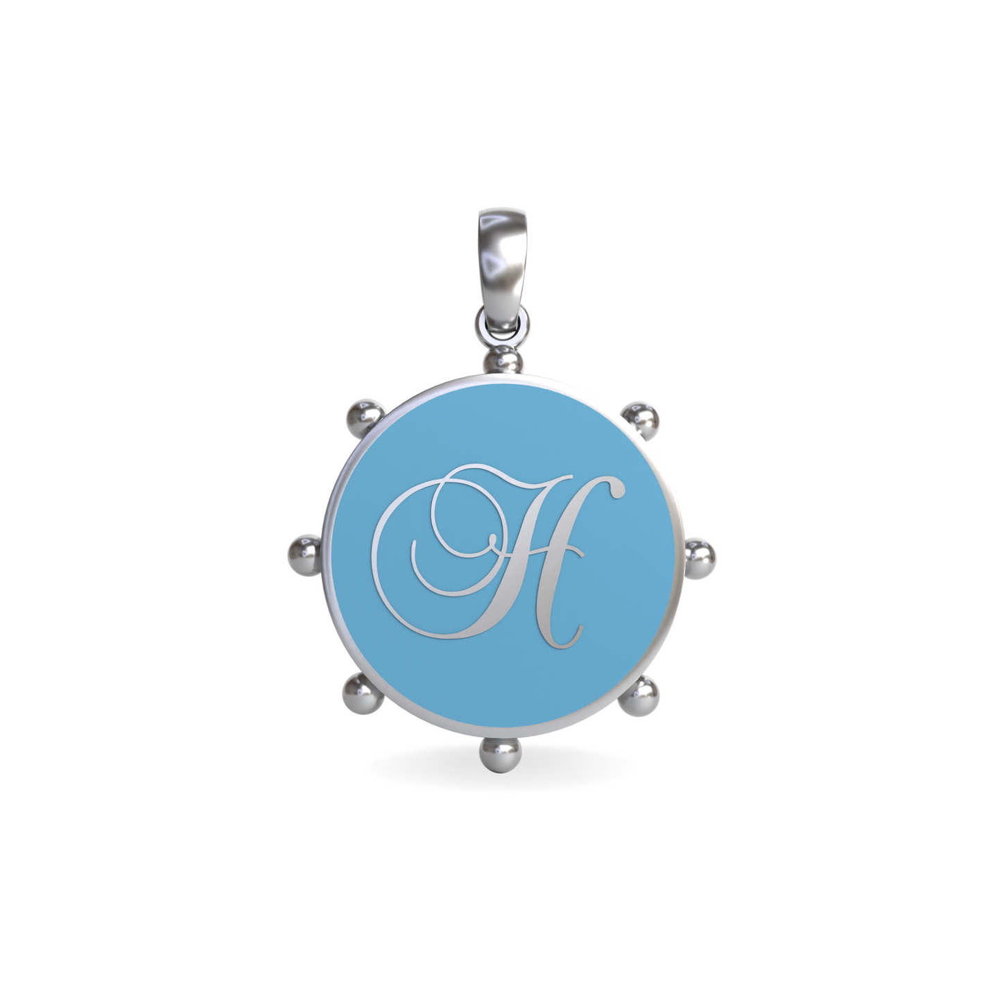 Large Orbit Pendant | Sterling Silver