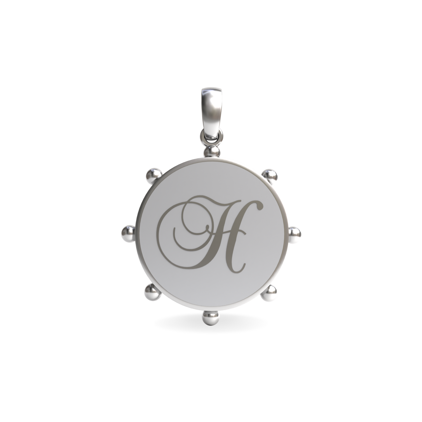 Large Orbit Pendant | Sterling Silver