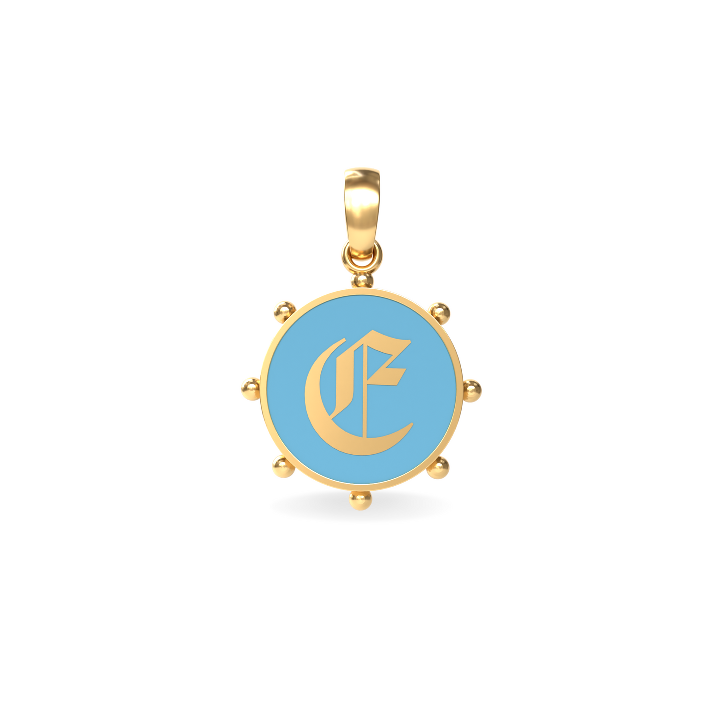 Medium Orbit Pendant | 18K Gold