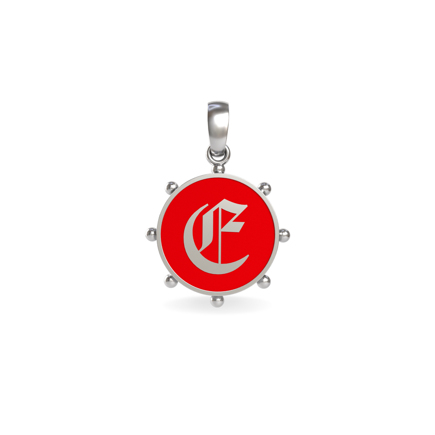 Medium Orbit Pendant | Sterling Silver