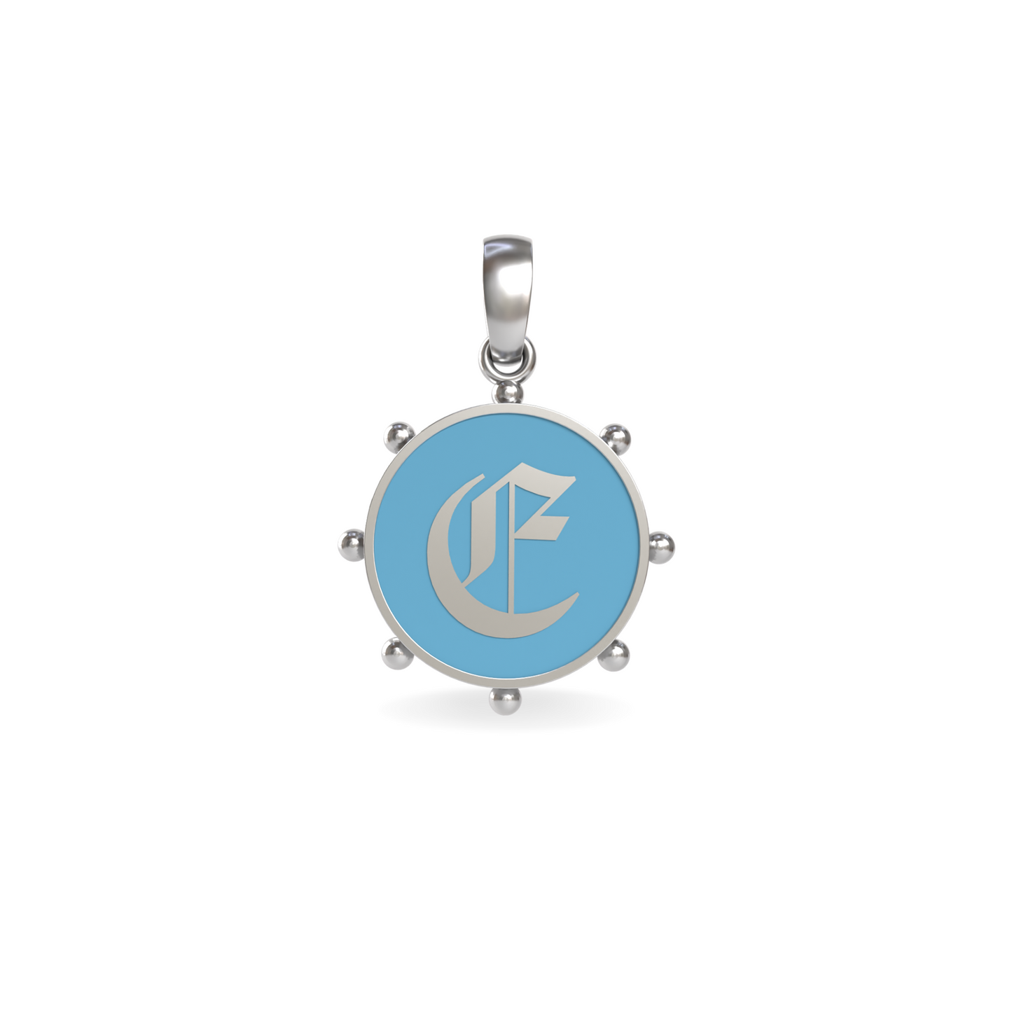 Medium Orbit Pendant | Sterling Silver