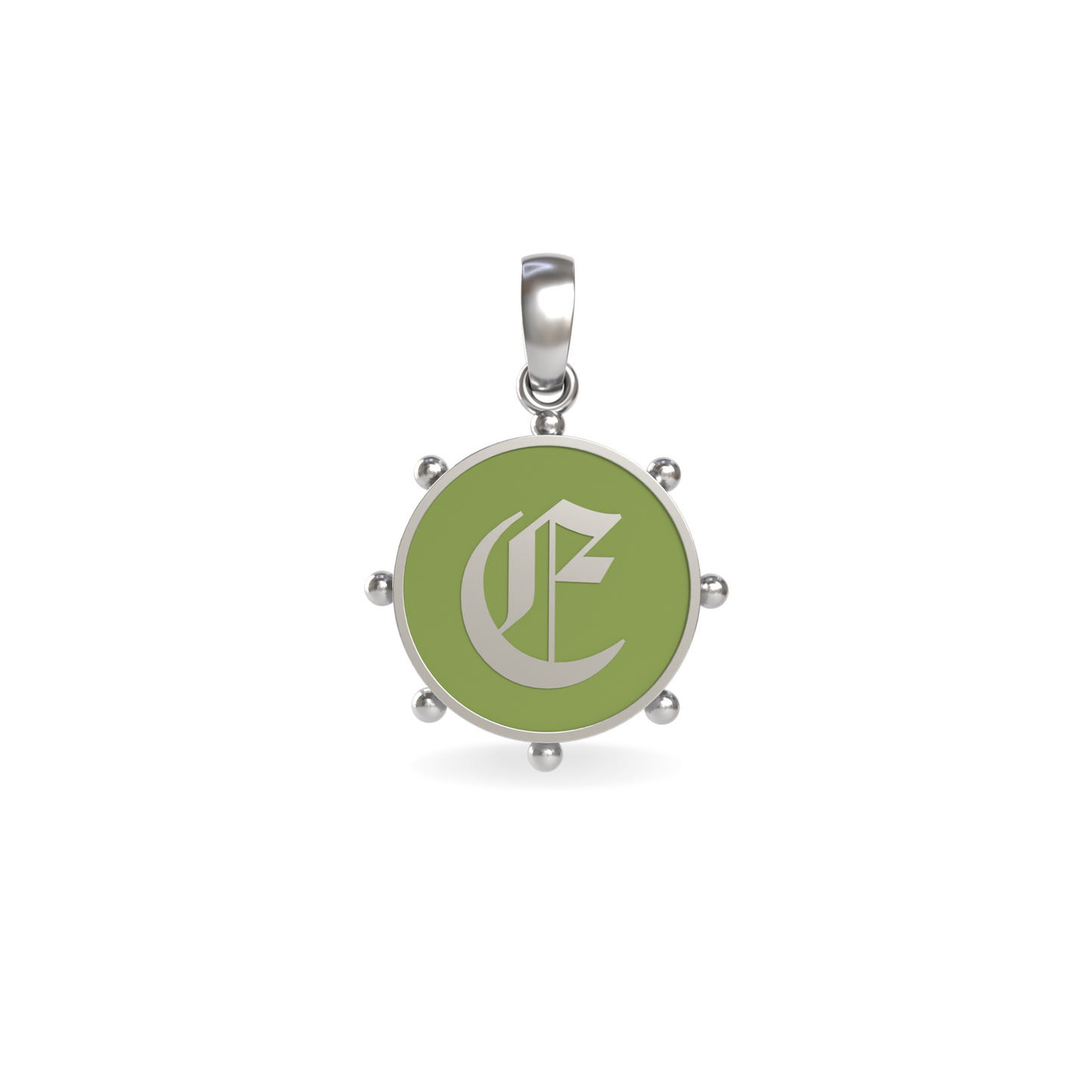 Medium Orbit Pendant | Sterling Silver