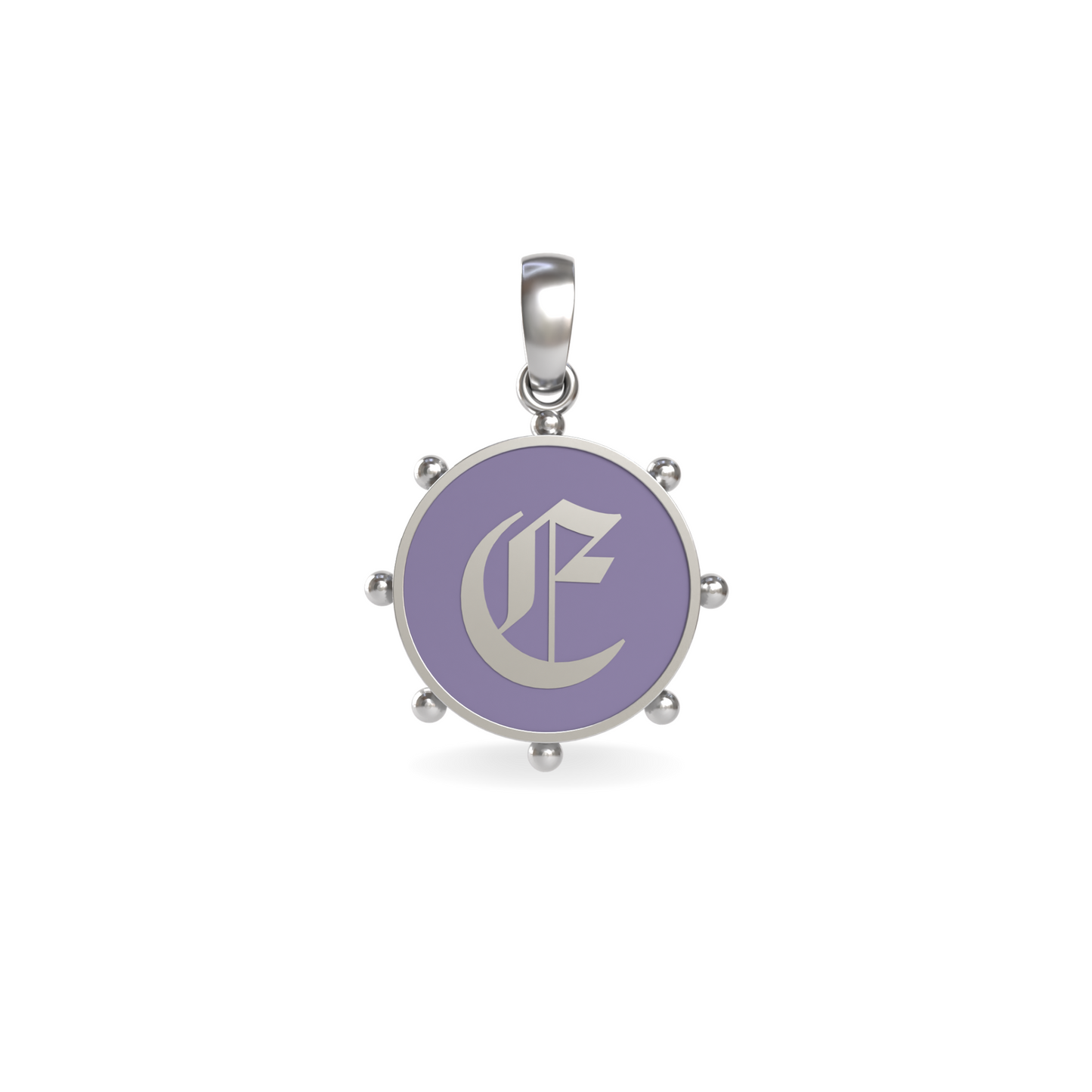 Medium Orbit Pendant | Sterling Silver