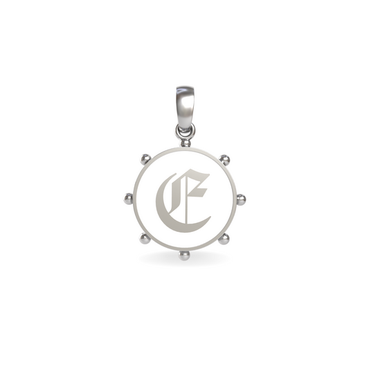 Medium Orbit Pendant | Sterling Silver