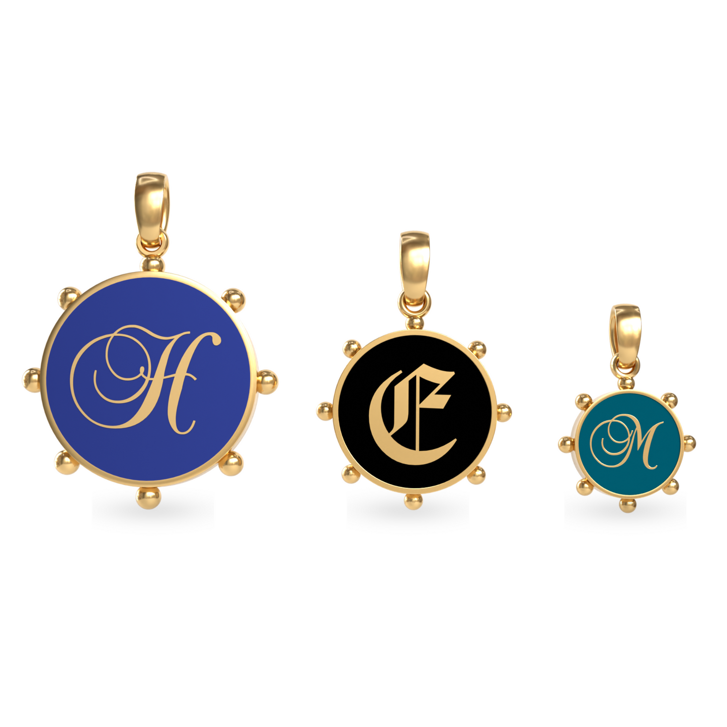 Mini Orbit Pendant | 18K Gold