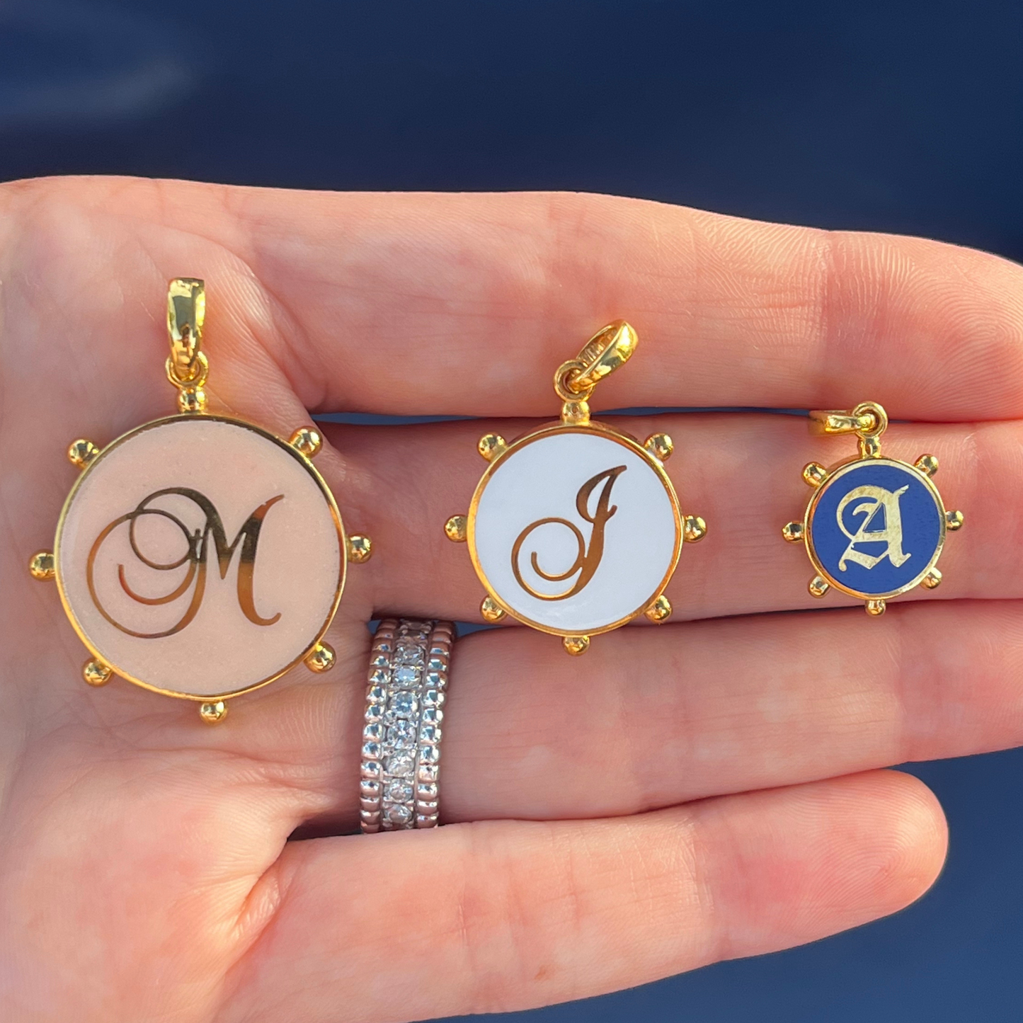 Mini Orbit Pendant | 18K Gold