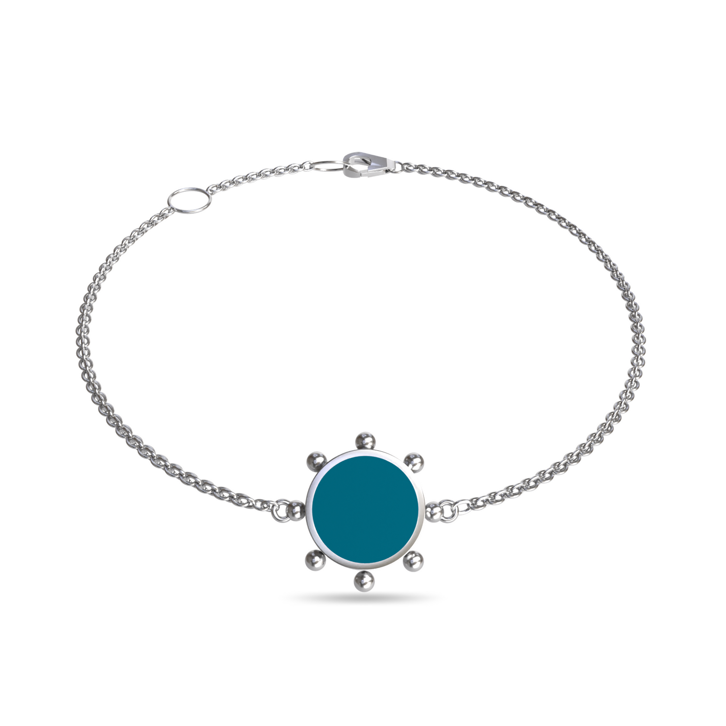 Orbit Single Motif Bracelet | Sterling Silver