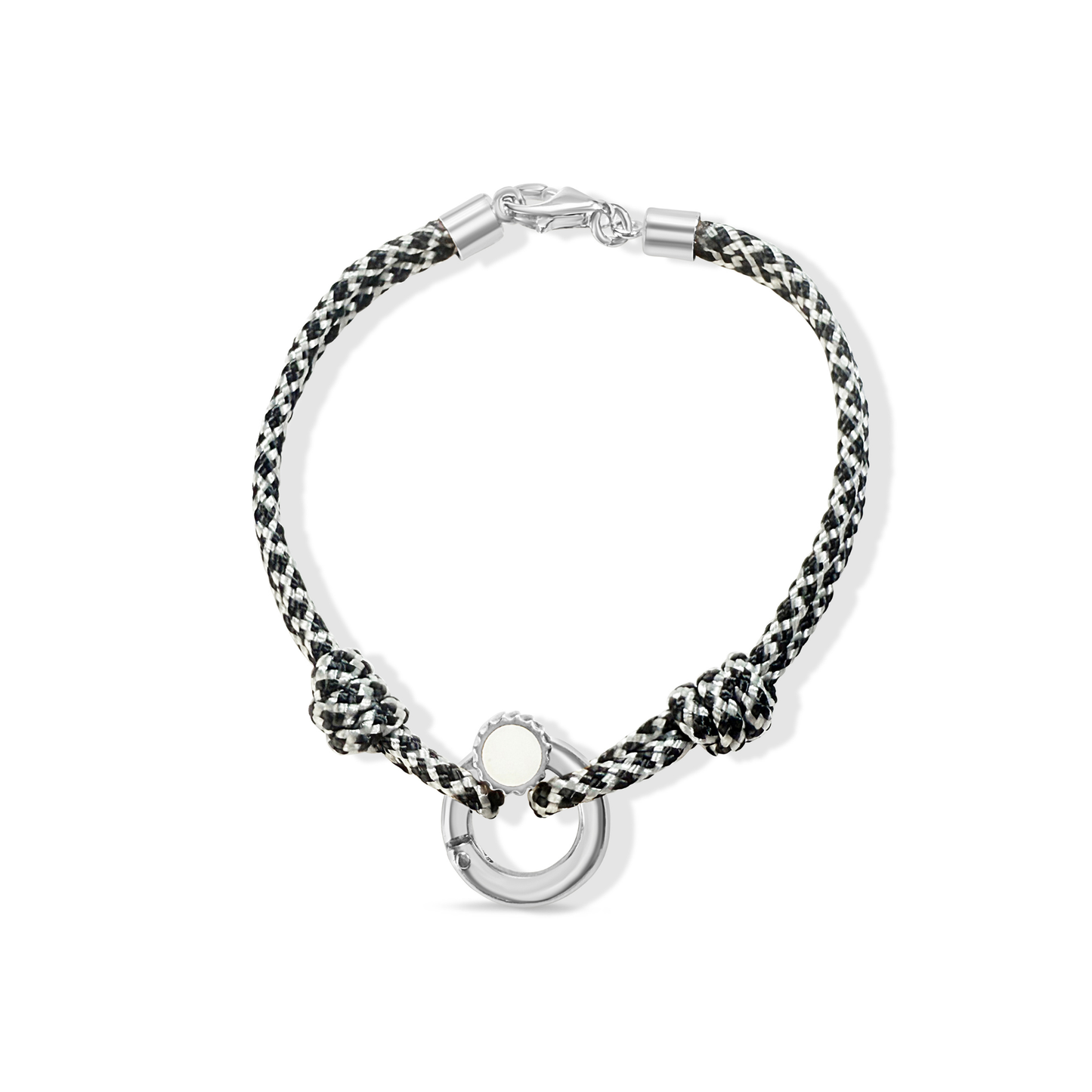 Slipknot Paracord Cord Bracelet Replacement | Sterling Silver