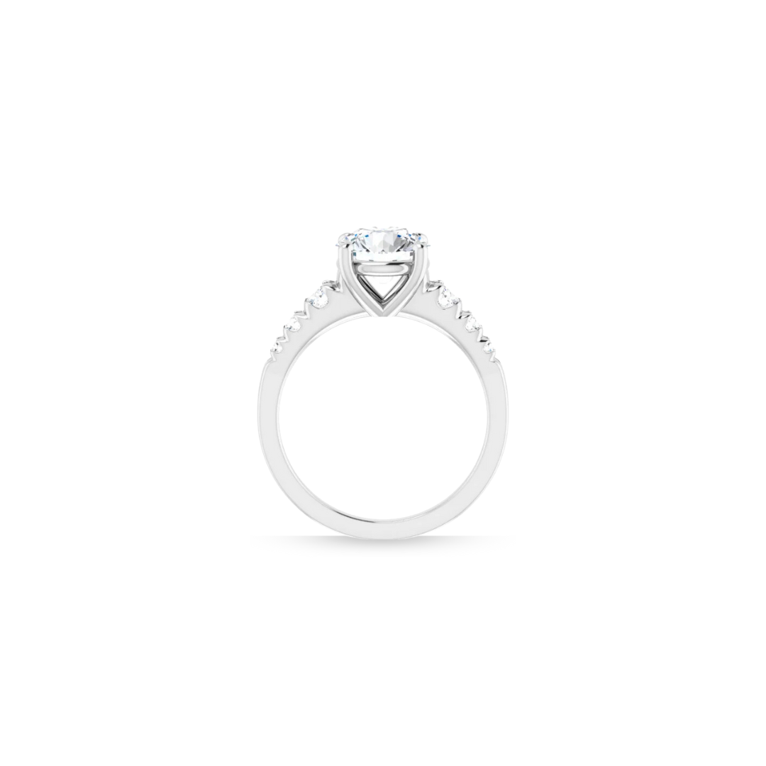 Cathedral | Tapered | Diamond Engagement Ring