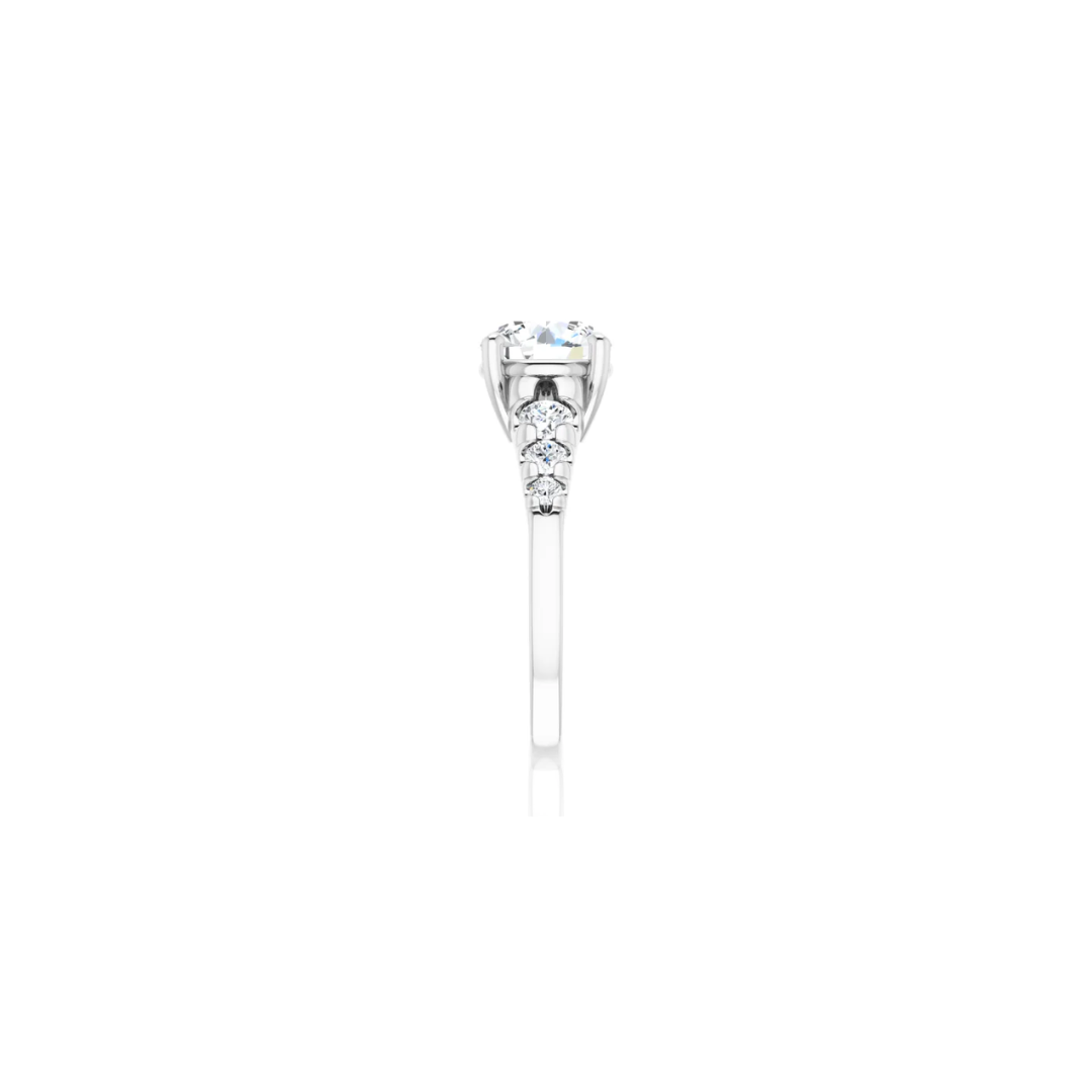 Cathedral | Tapered | Diamond Engagement Ring
