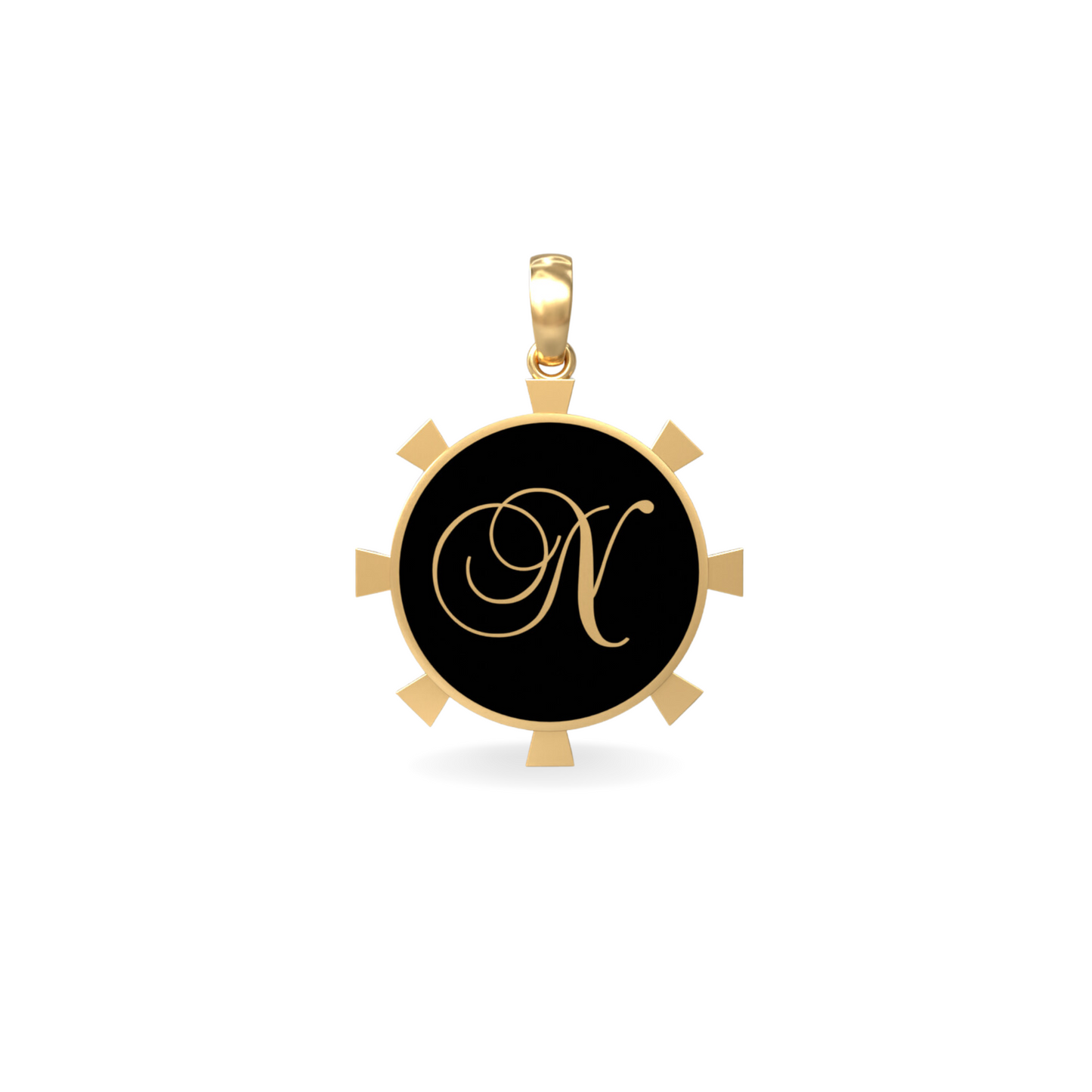 Medium Vessel Pendant | 18K Gold