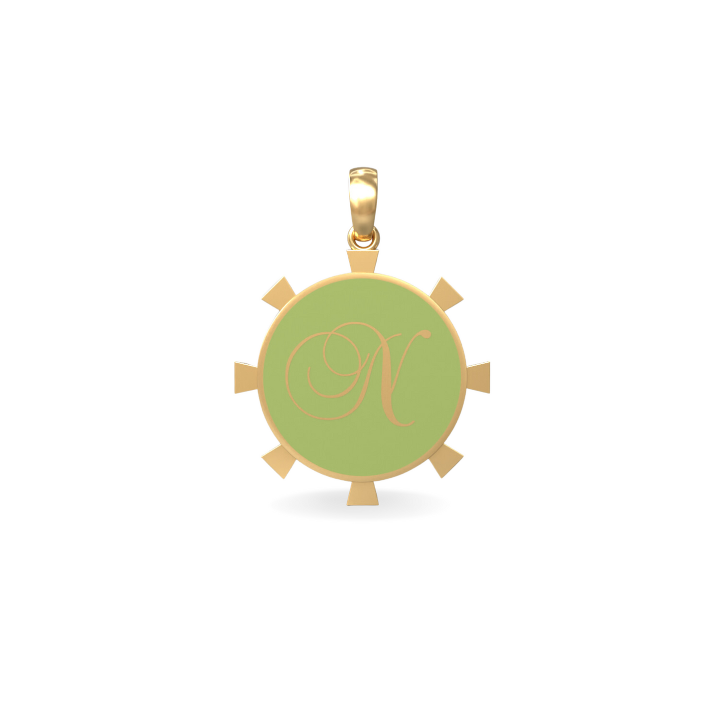 Medium Vessel Pendant | 18K Gold