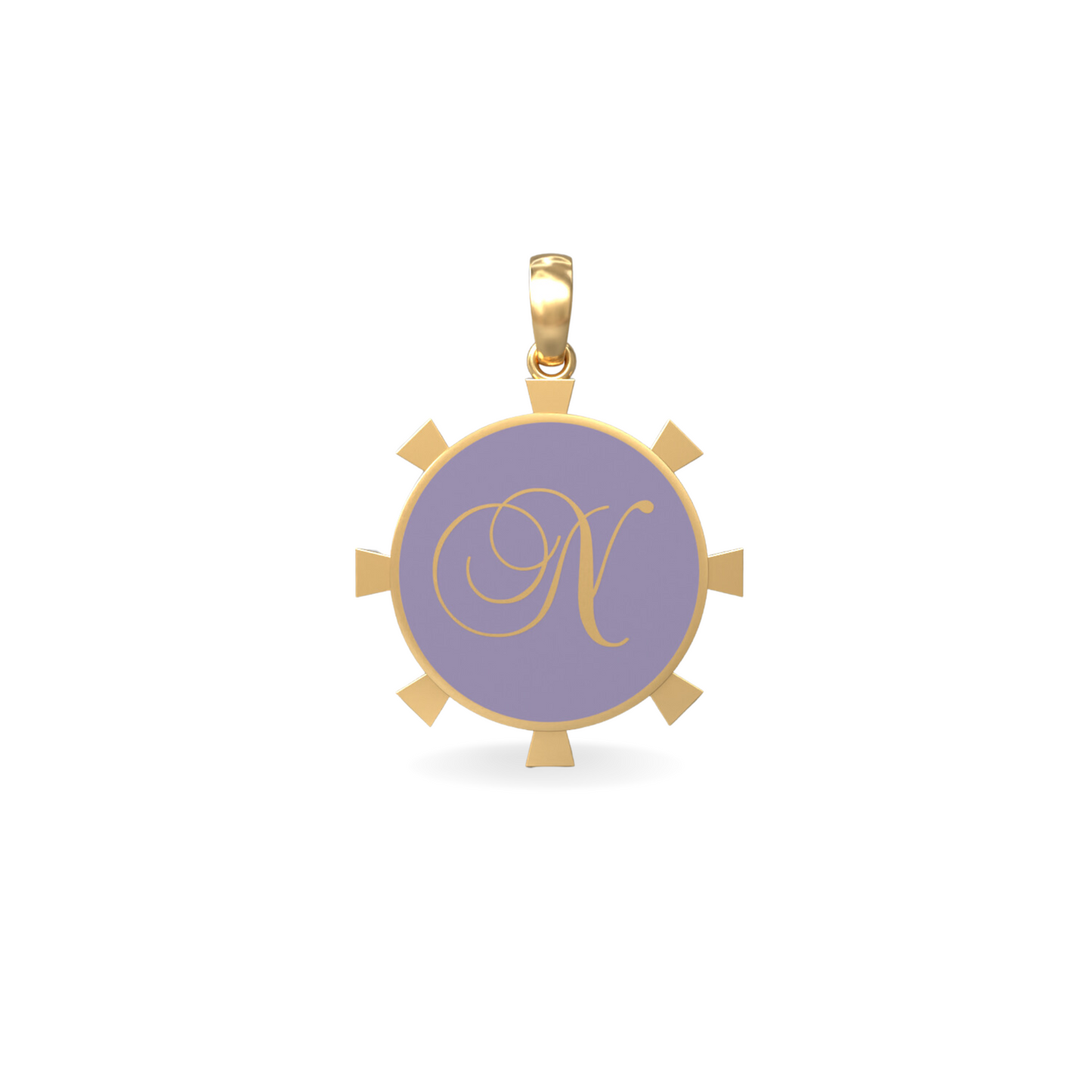 Medium Vessel Pendant | 18K Gold