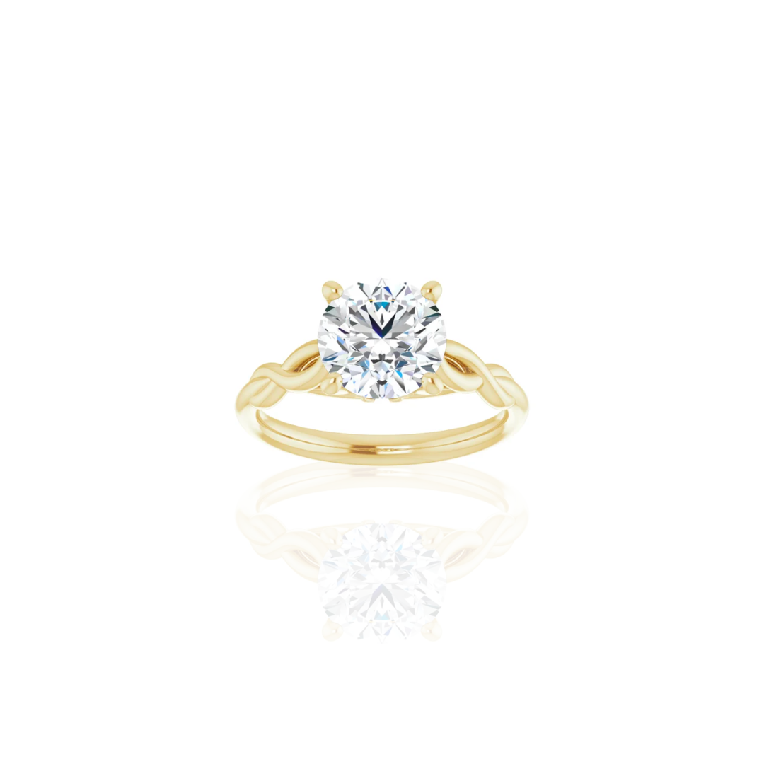 Cathedral | Delicate Infinity | Solitaire Engagement Ring