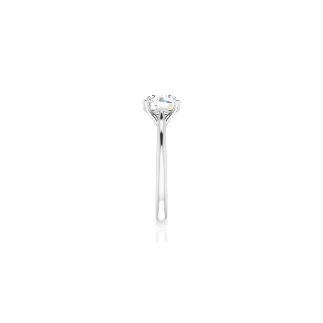 Cathedral | Scalloped Basket | Solitaire Engagement Ring
