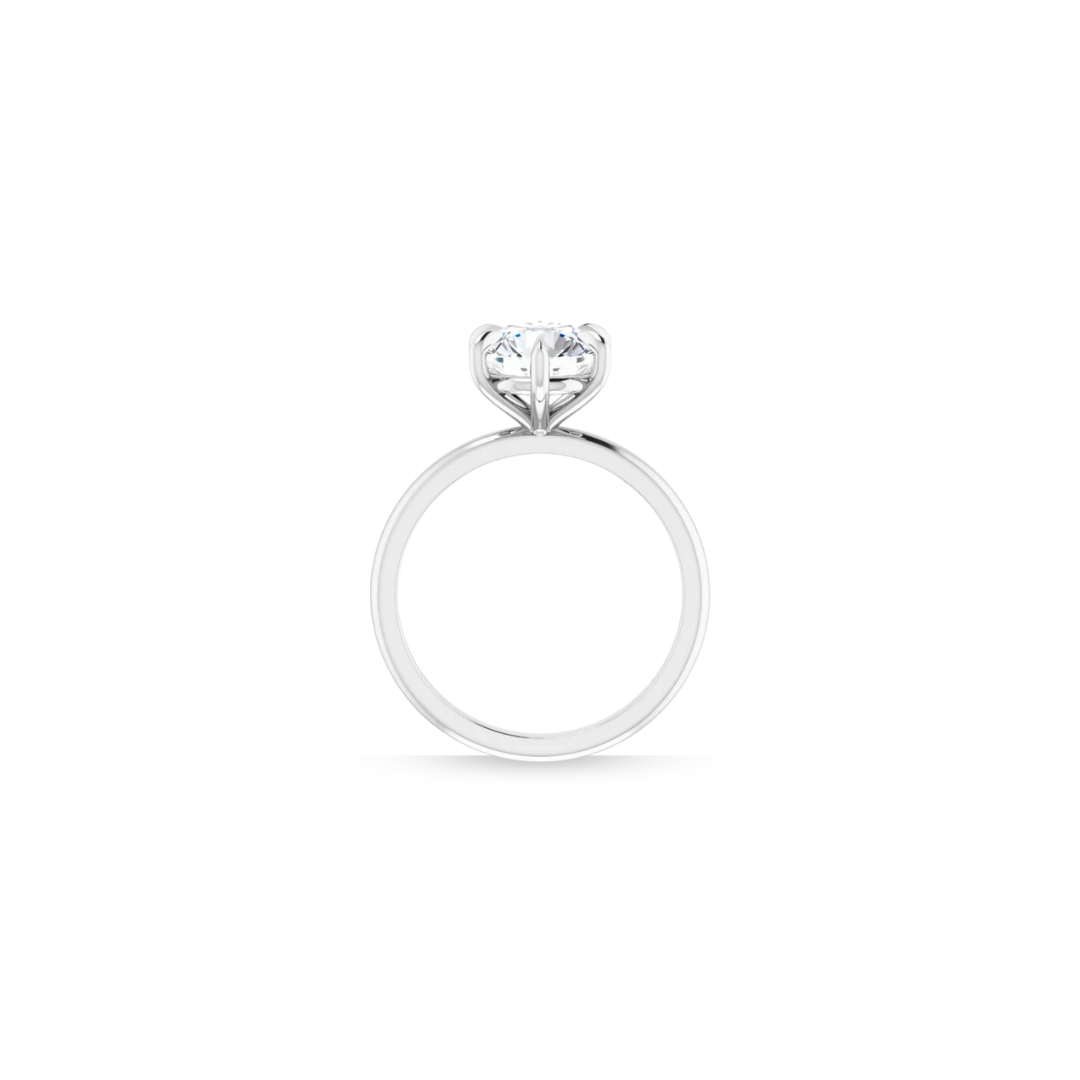 Low Set | 6 Prong | Solitaire Engagement Ring