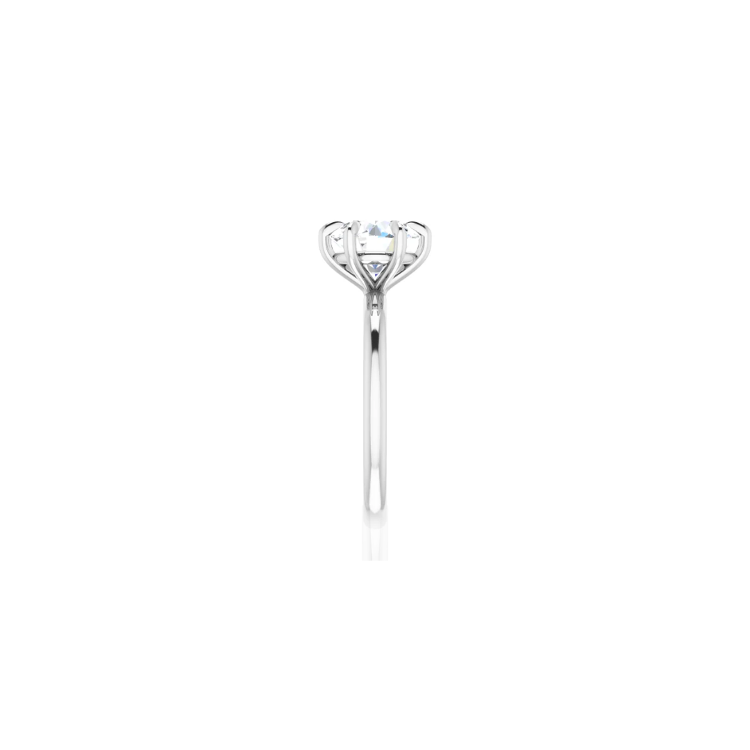 Low Set | 6 Prong | Solitaire Engagement Ring
