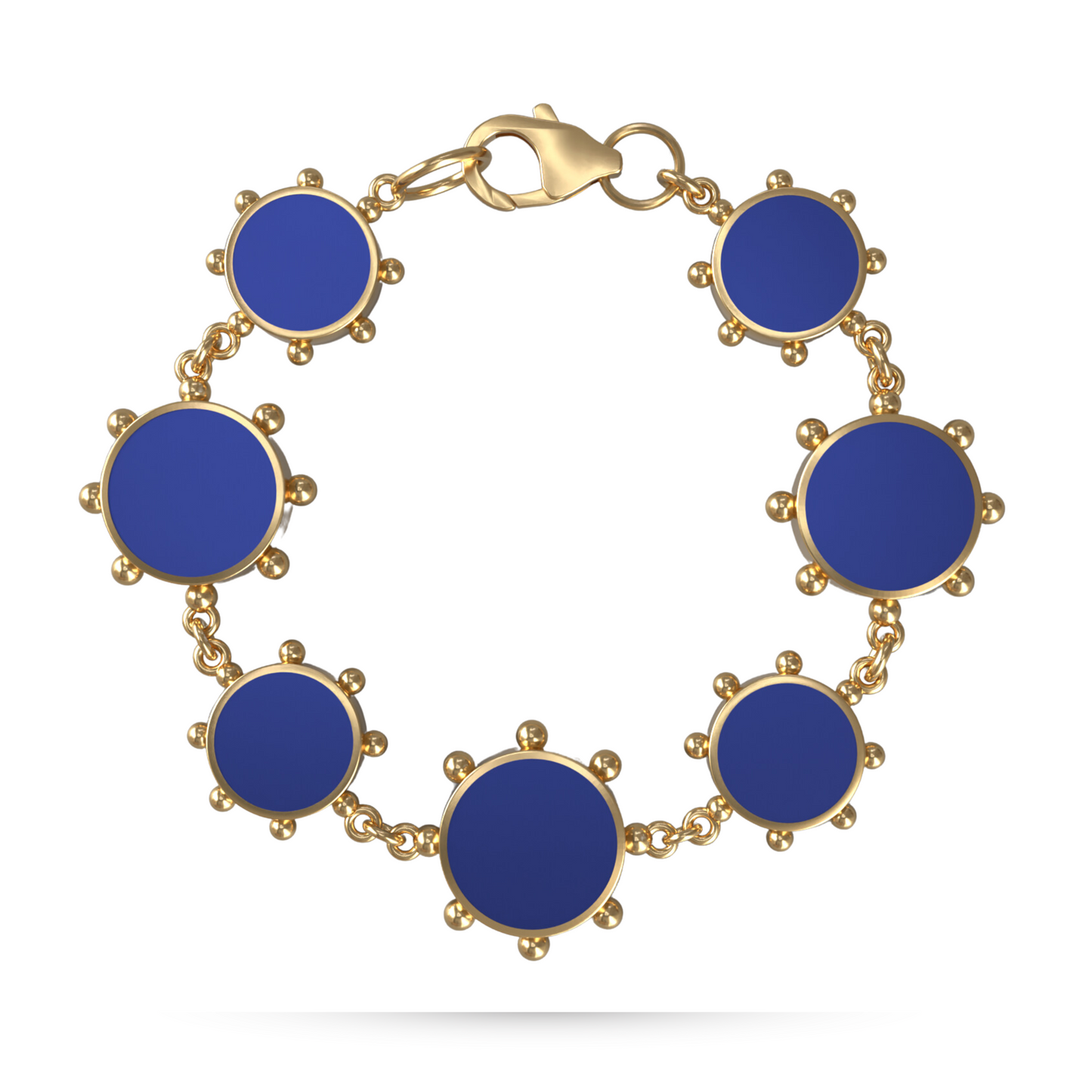 Orbit Reversible Alternating Motif Bracelet | 18K Gold