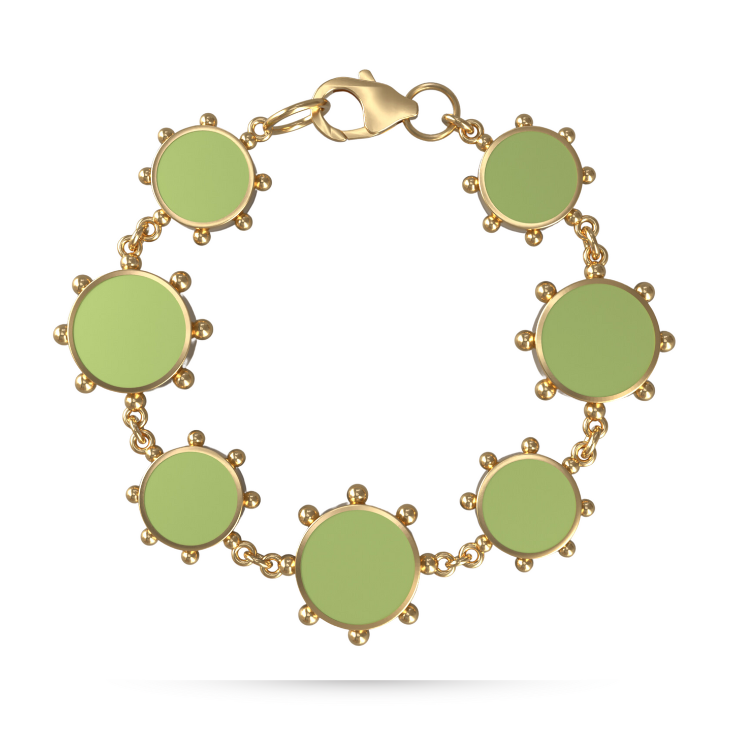 Orbit Reversible Alternating Motif Bracelet | 18K Gold