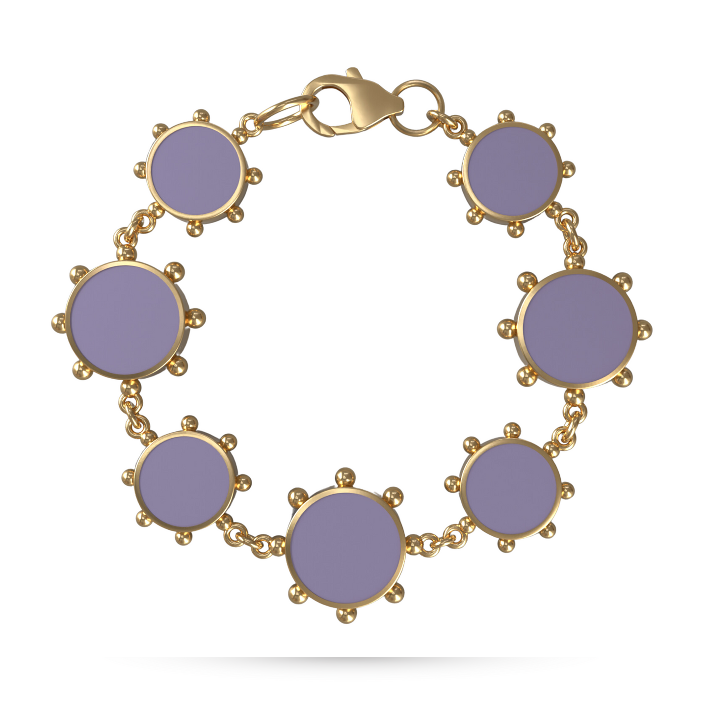 Orbit Reversible Alternating Motif Bracelet | 18K Gold
