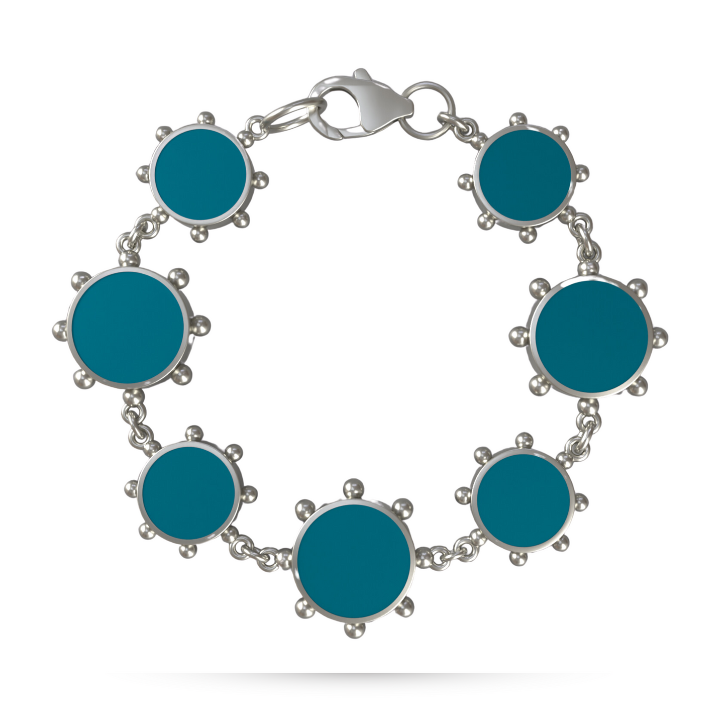 Orbit Reversible Alternating Motif Bracelet | Sterling Silver
