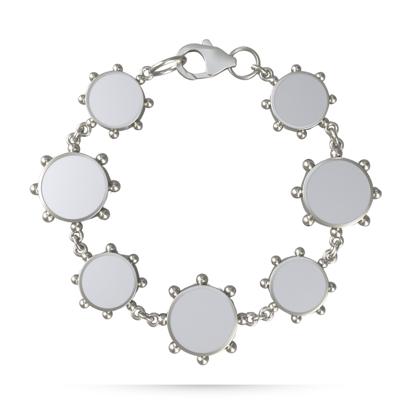 Orbit Reversible Alternating Motif Bracelet in Black Night | Sterling Silver