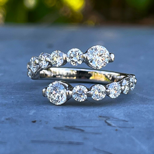 Custom Order | Bypass Diamond Ring