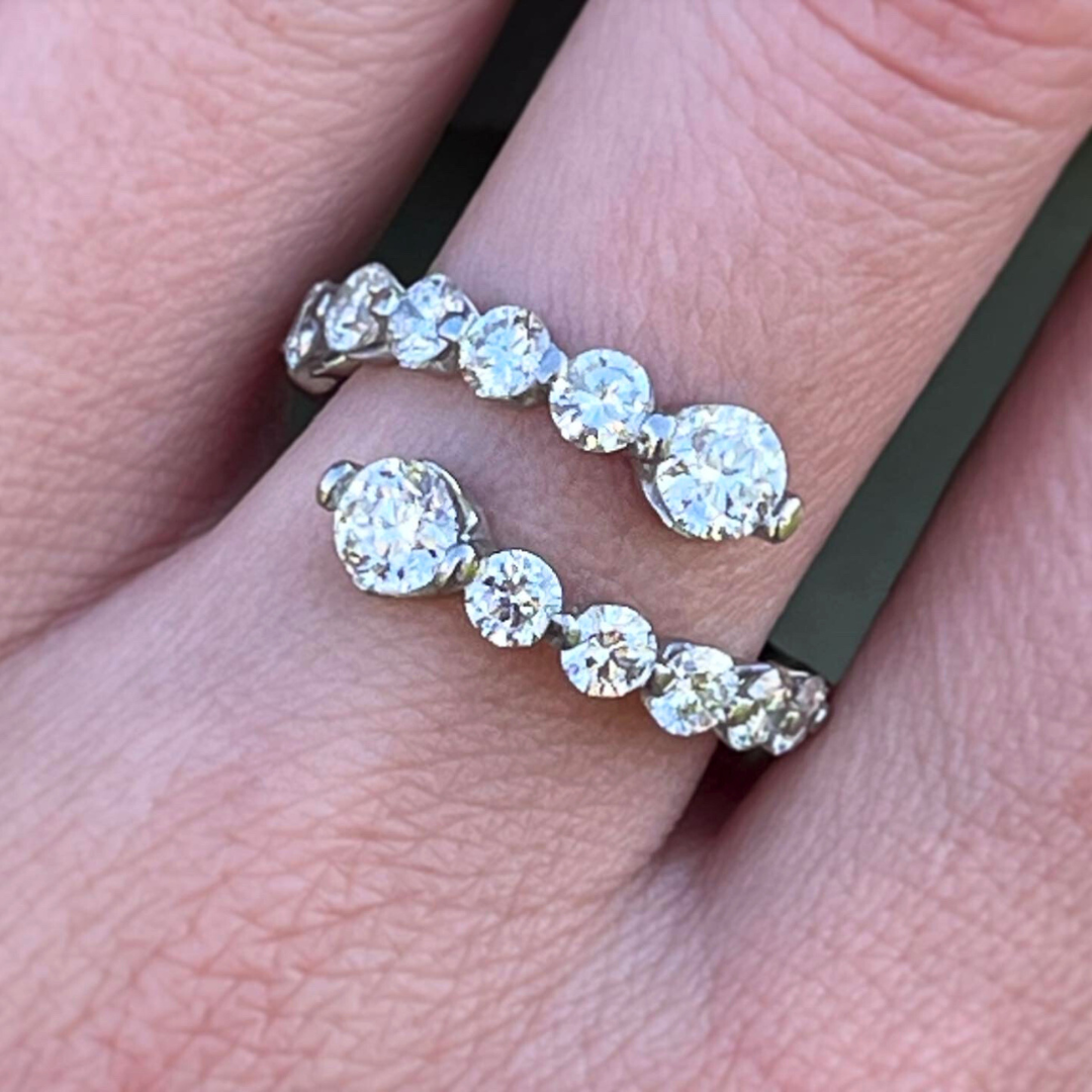 Custom Order | Bypass Diamond Ring