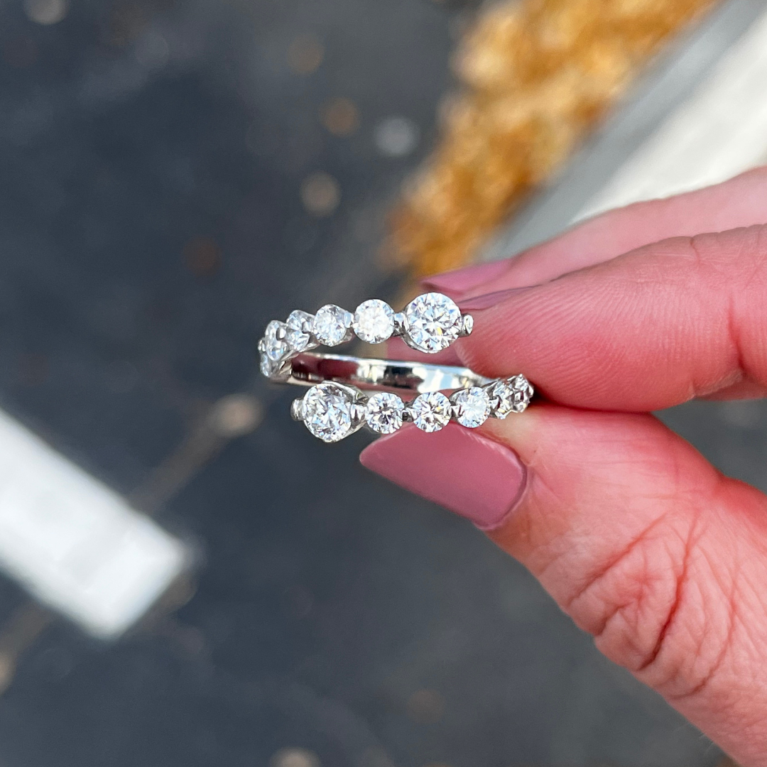 Custom Order | Bypass Diamond Ring