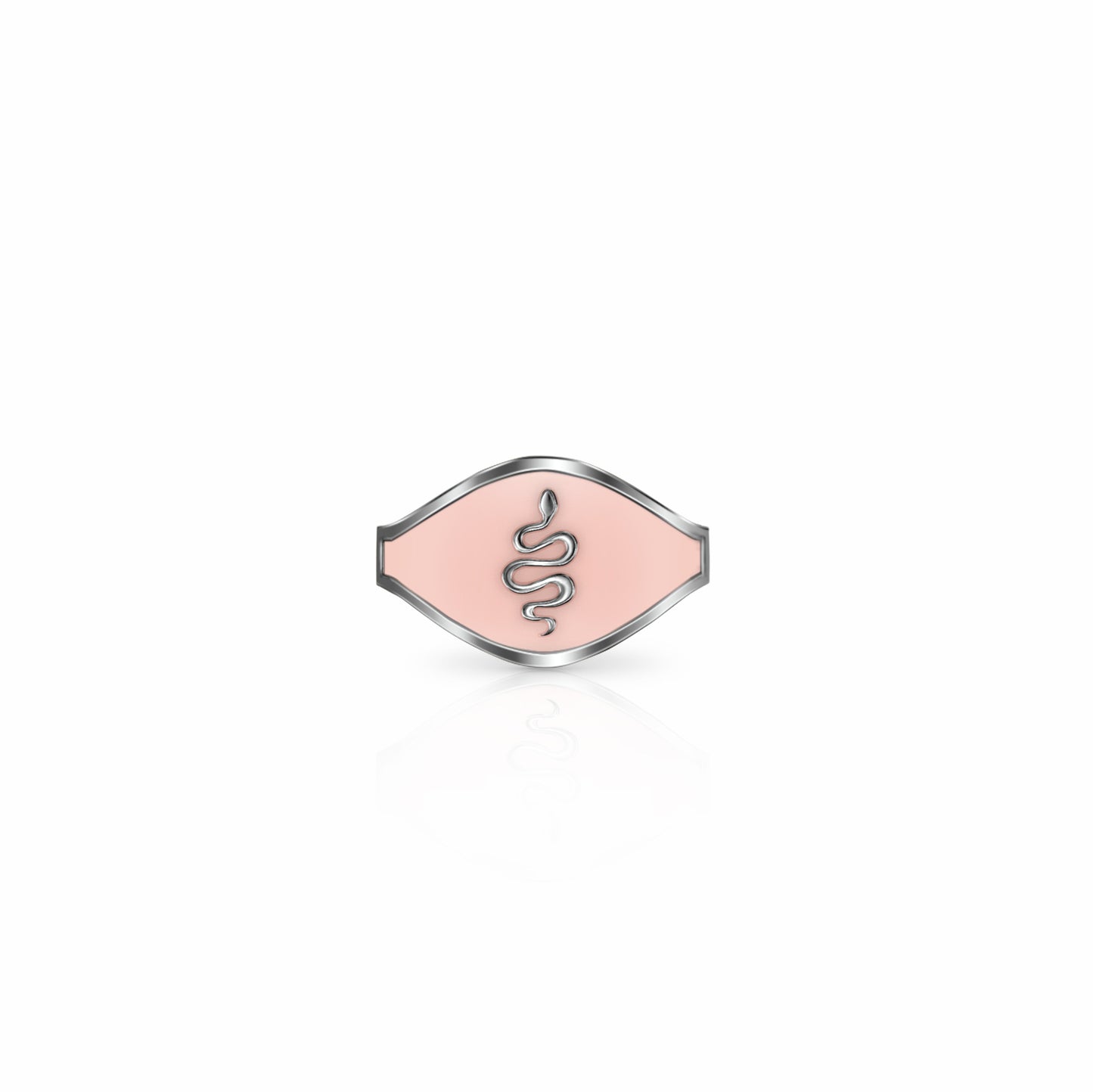 Cigar Band Symbol Ring, serpent | Sterling Silver