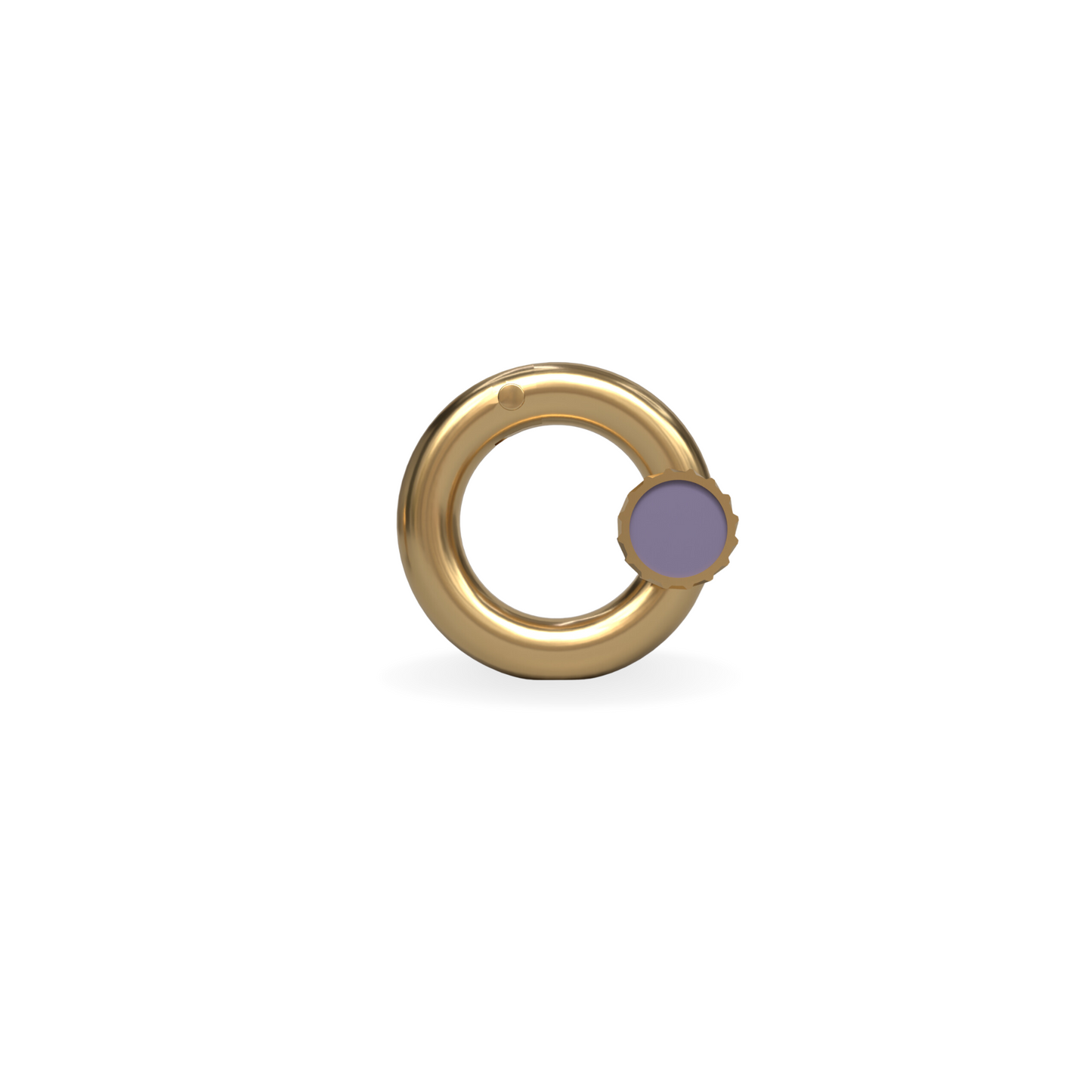 Large Screw Clasp | 18K Gold