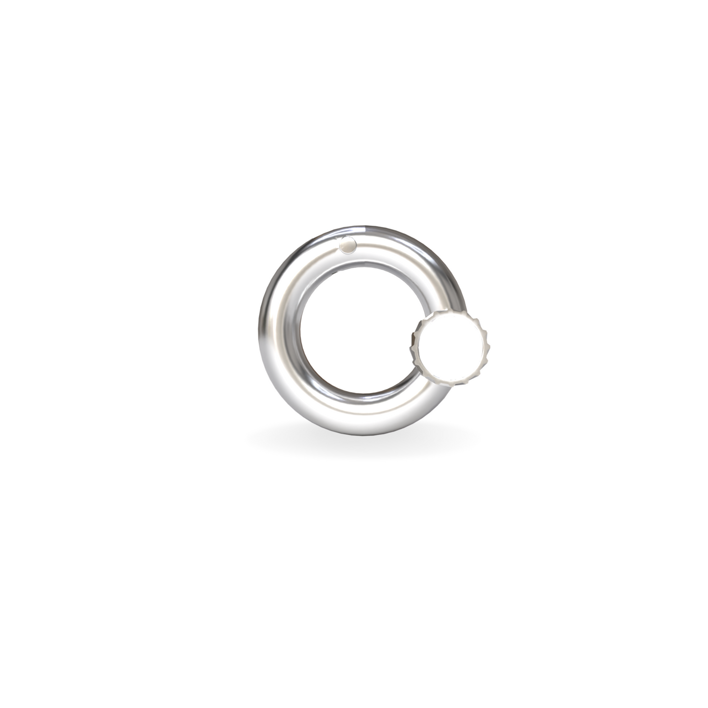 Large Screw Clasp | Sterling Silver