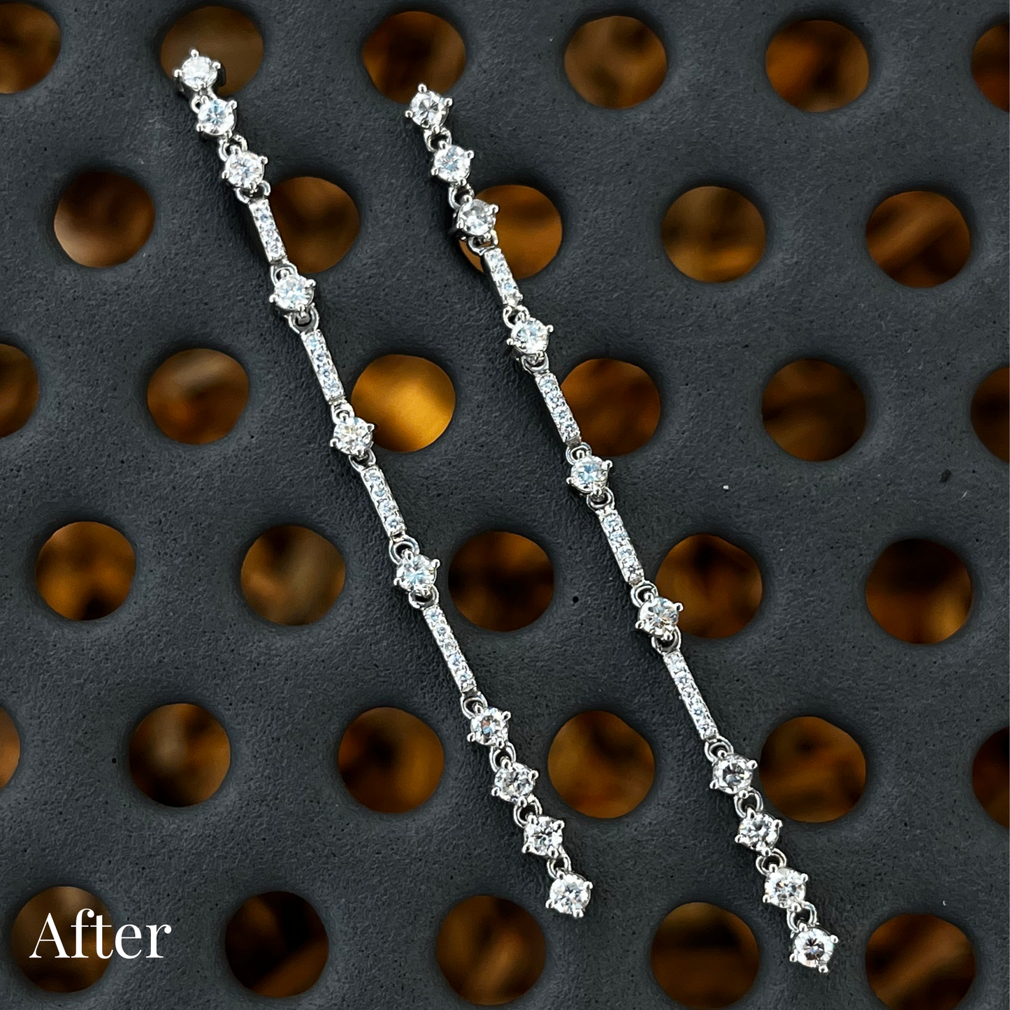 Custom Order | Long Diamond Drop Earrings