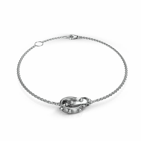 Orbit Interlocking Bracelet | Sterling Silver {{ catogery }} {{ Collections }}