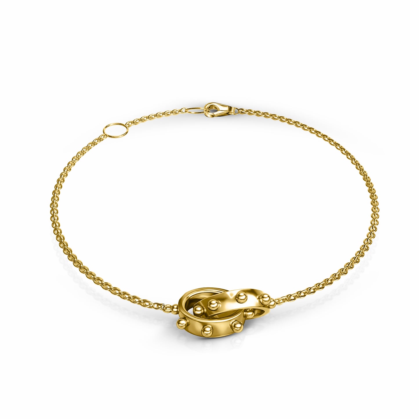 Orbit Interlocking Bracelet | 14K Gold {{ catogery }} {{ Collections }}