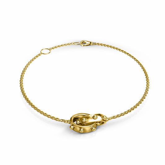Orbit Interlocking Bracelet | 14K Gold {{ catogery }} {{ Collections }}
