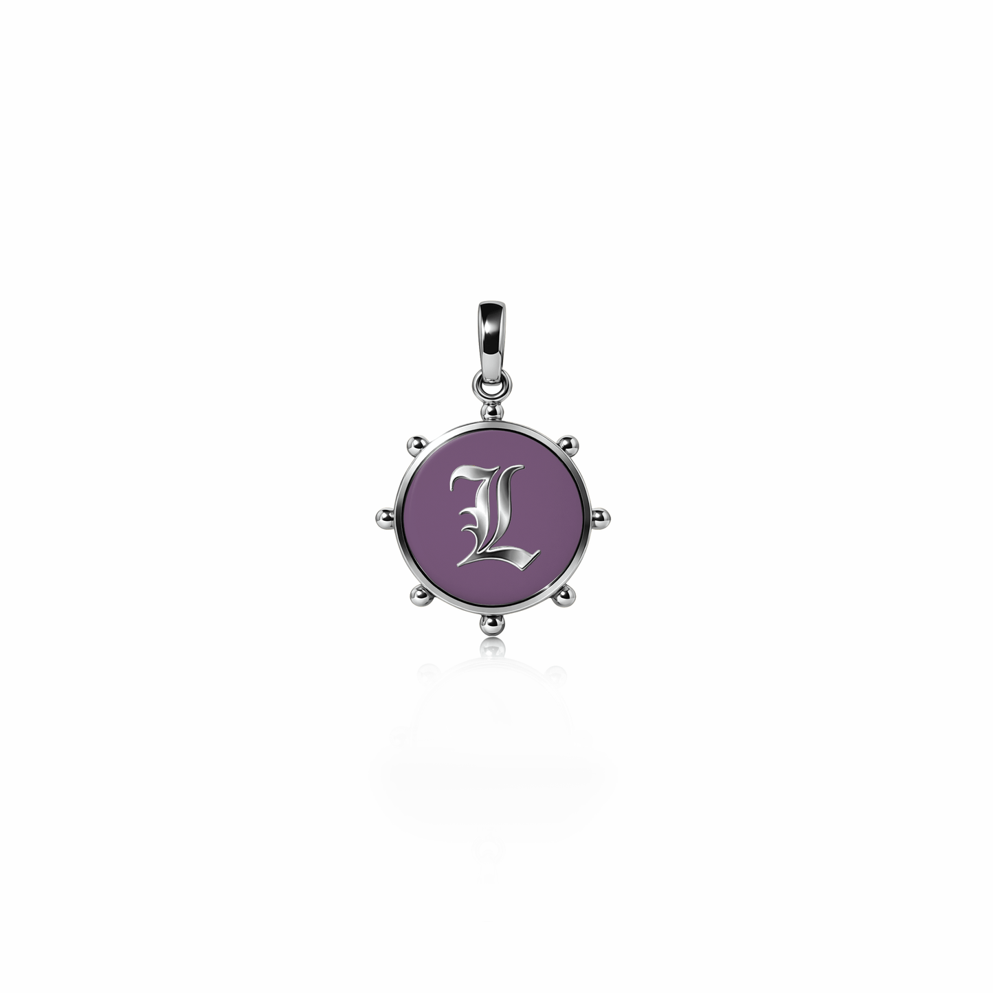 Orbit Charm, mini | Sterling Silver Sunset Purple {{ catogery }} {{ Collections }}