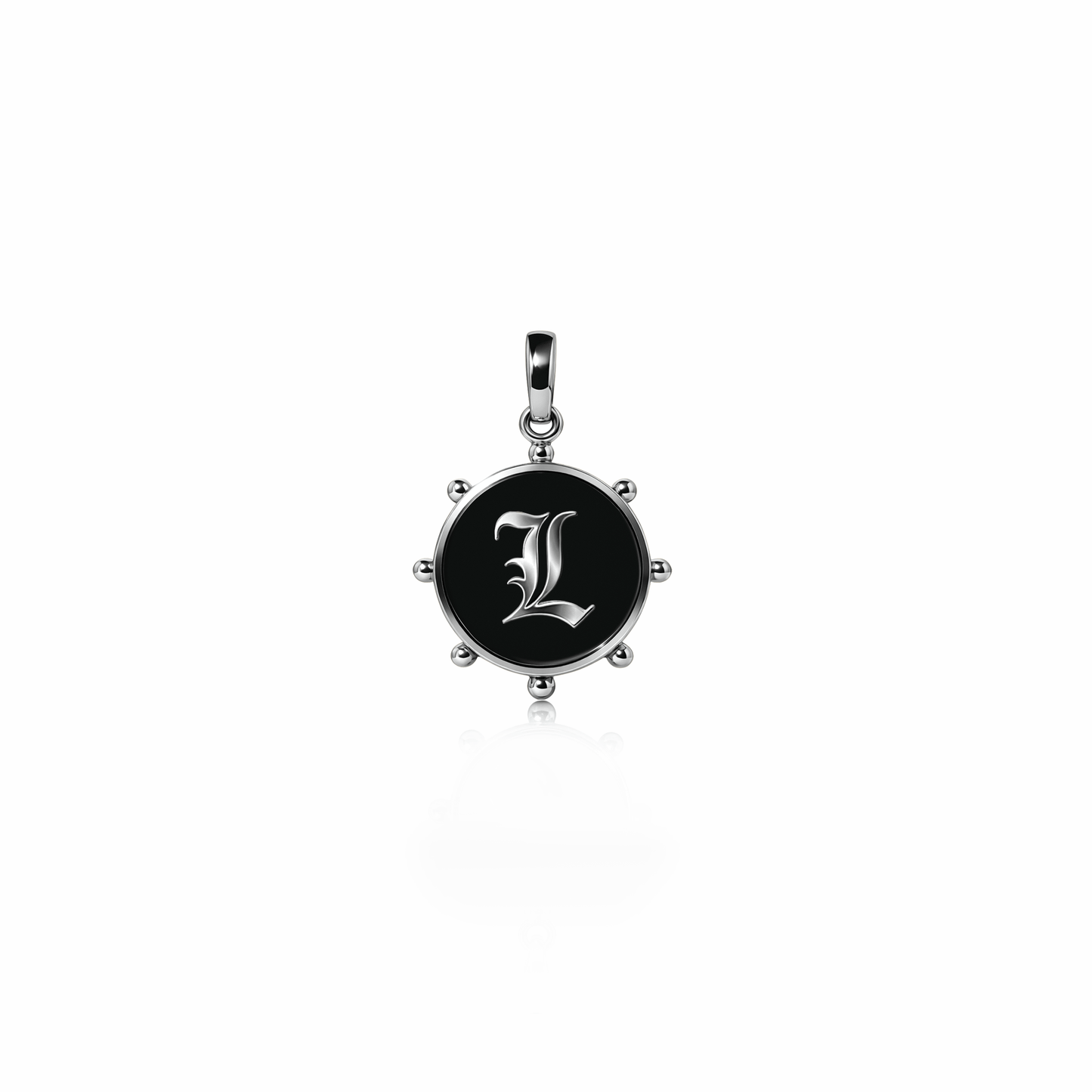 Orbit Charm, mini | Sterling Silver Black Night {{ catogery }} {{ Collections }}