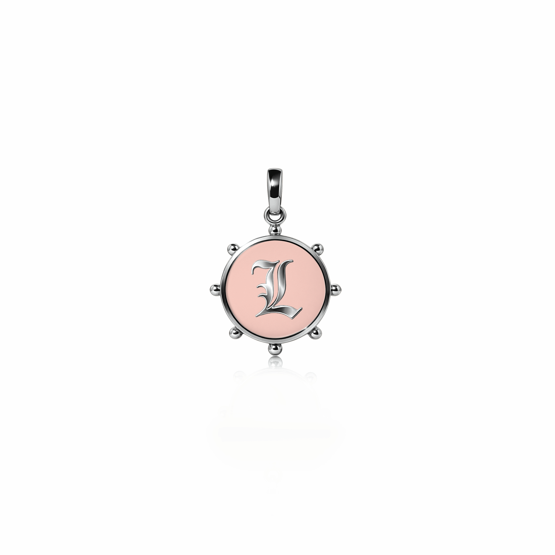 Orbit Charm, mini | Sterling Silver Rose Petal {{ catogery }} {{ Collections }}