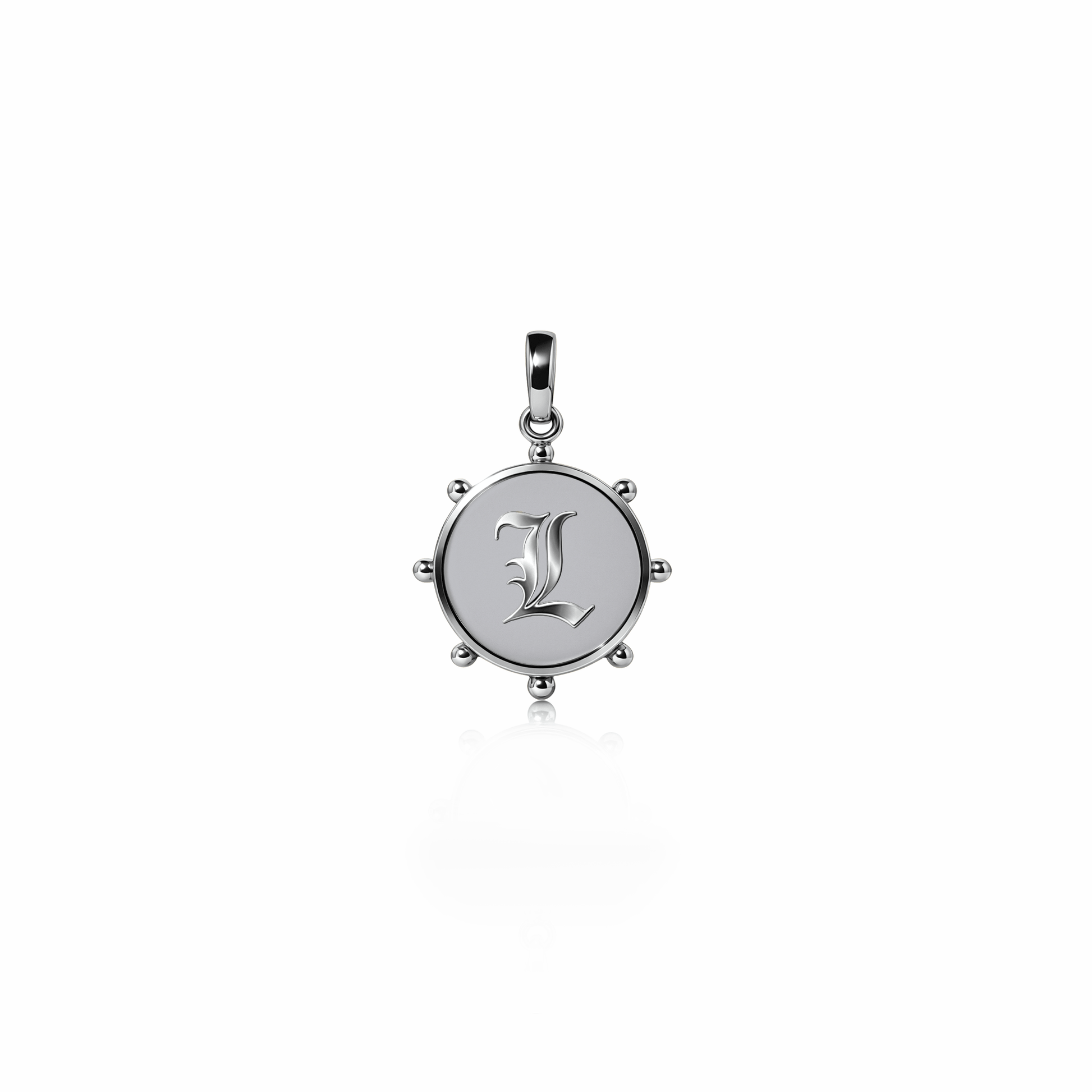 Orbit Charm, mini | Sterling Silver Steel Gray {{ catogery }} {{ Collections }}