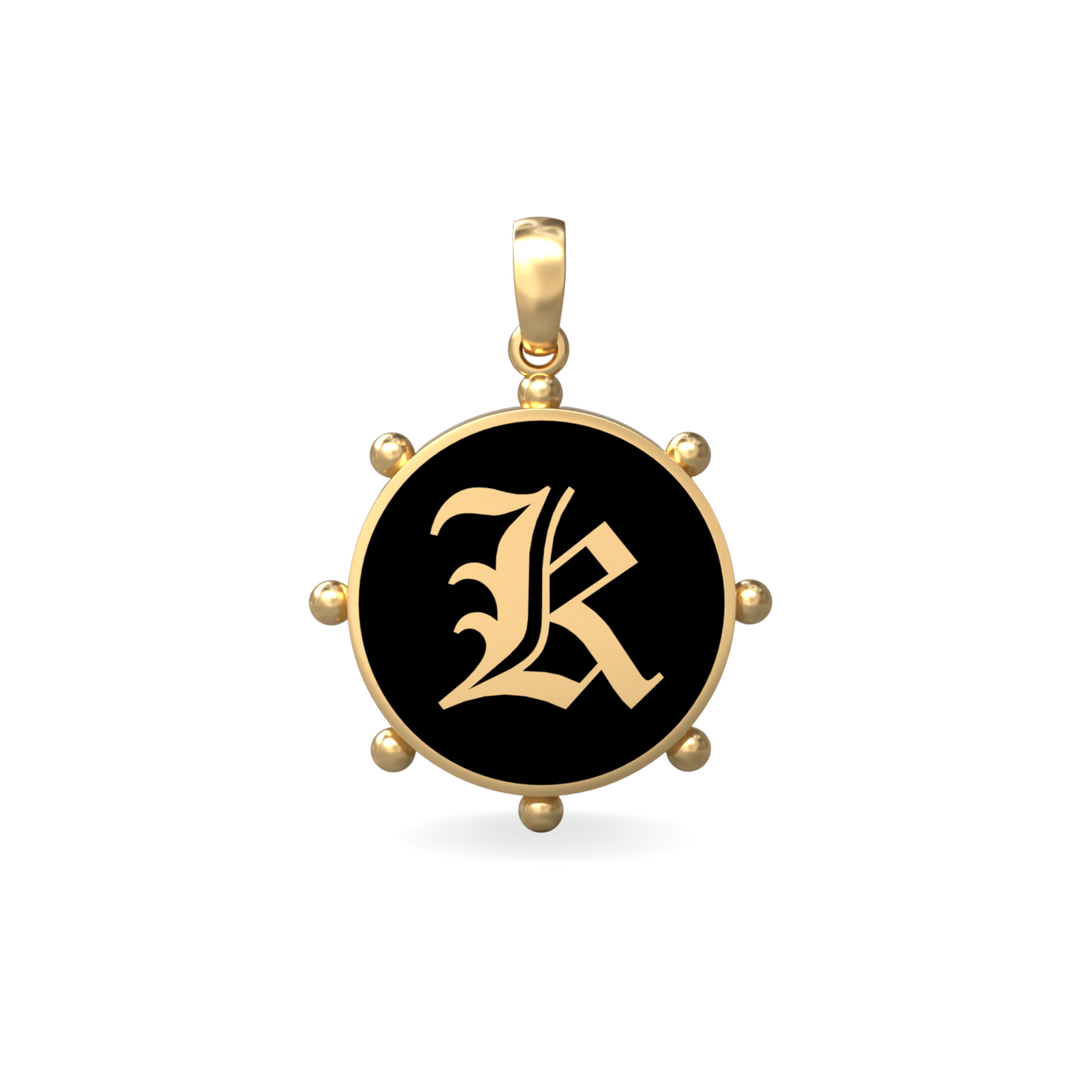 Large Orbit Pendant | 18K Gold
