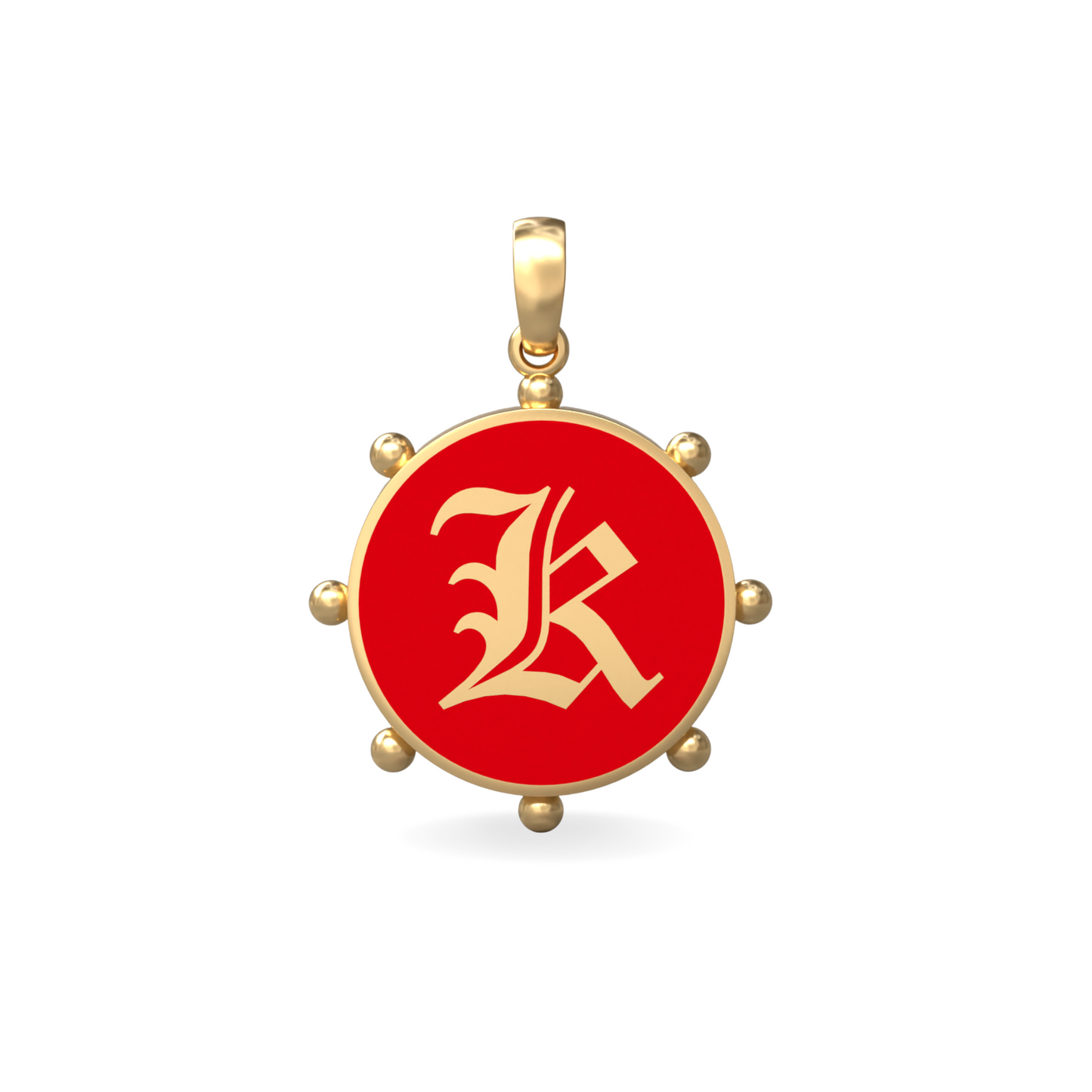 Large Orbit Pendant | 18K Gold